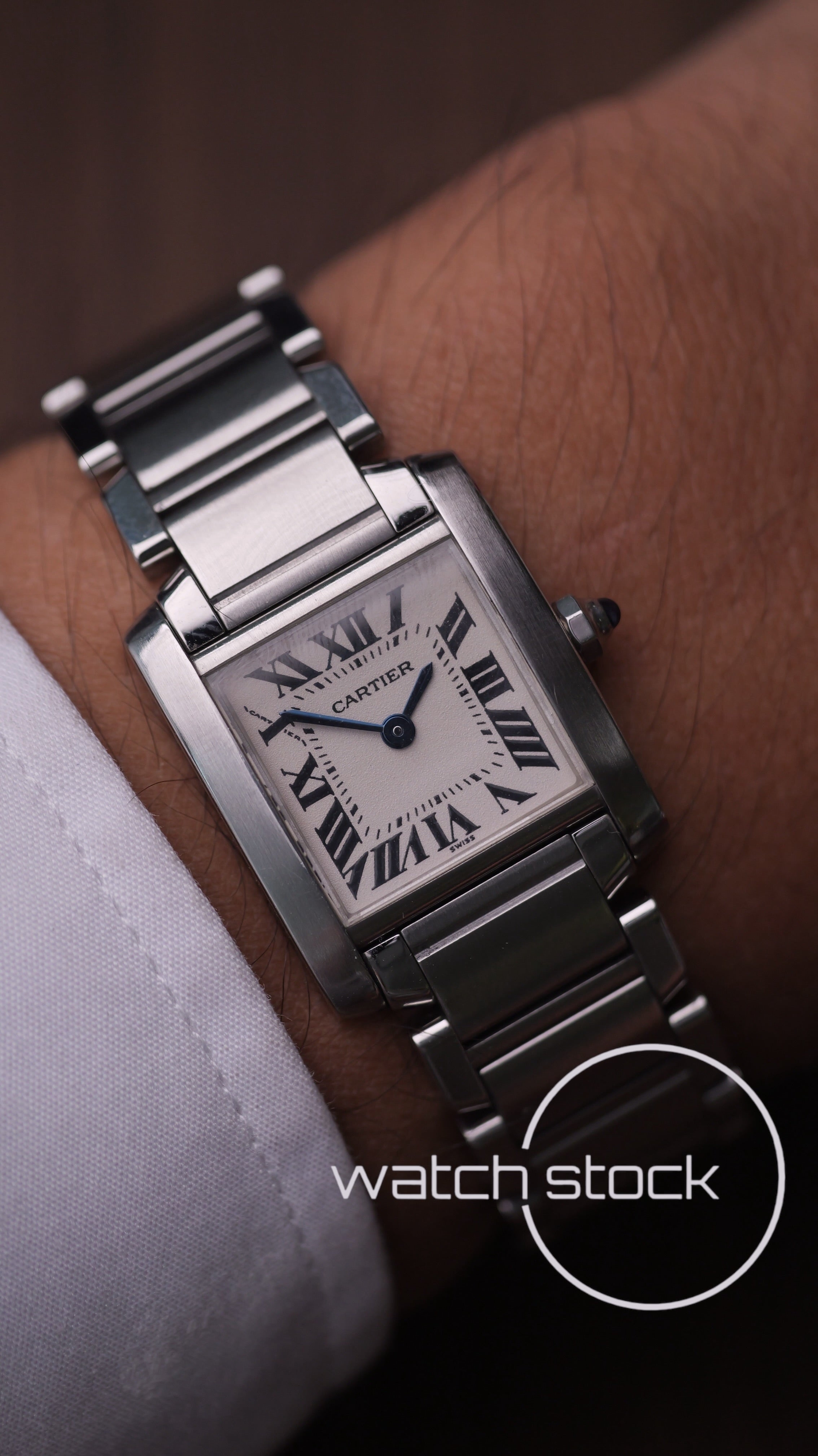 Cartier Tank Francaise Small ref.2300 + Box