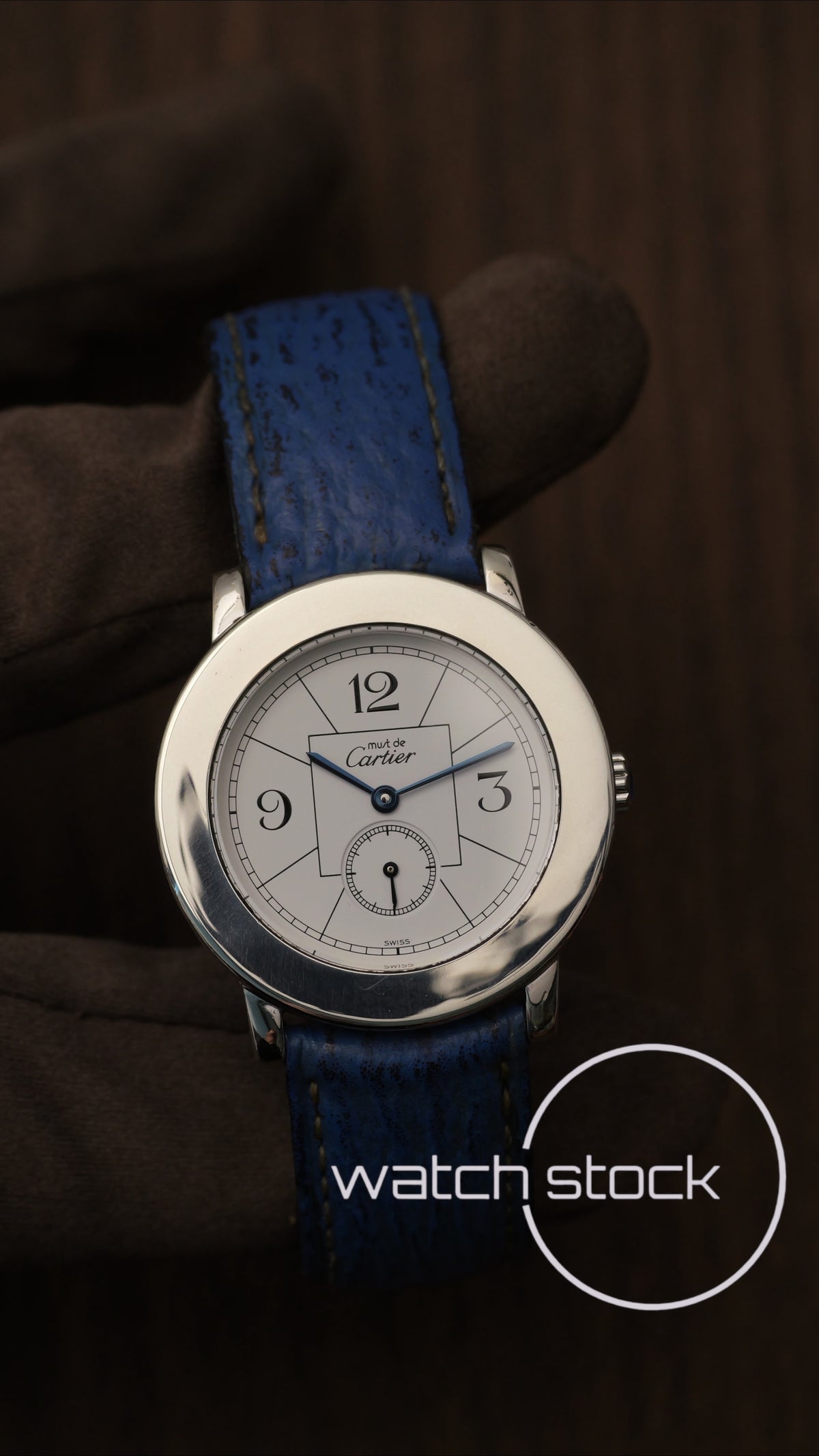 Cartier ronde vintage ref.1815 33mm Swiss Only