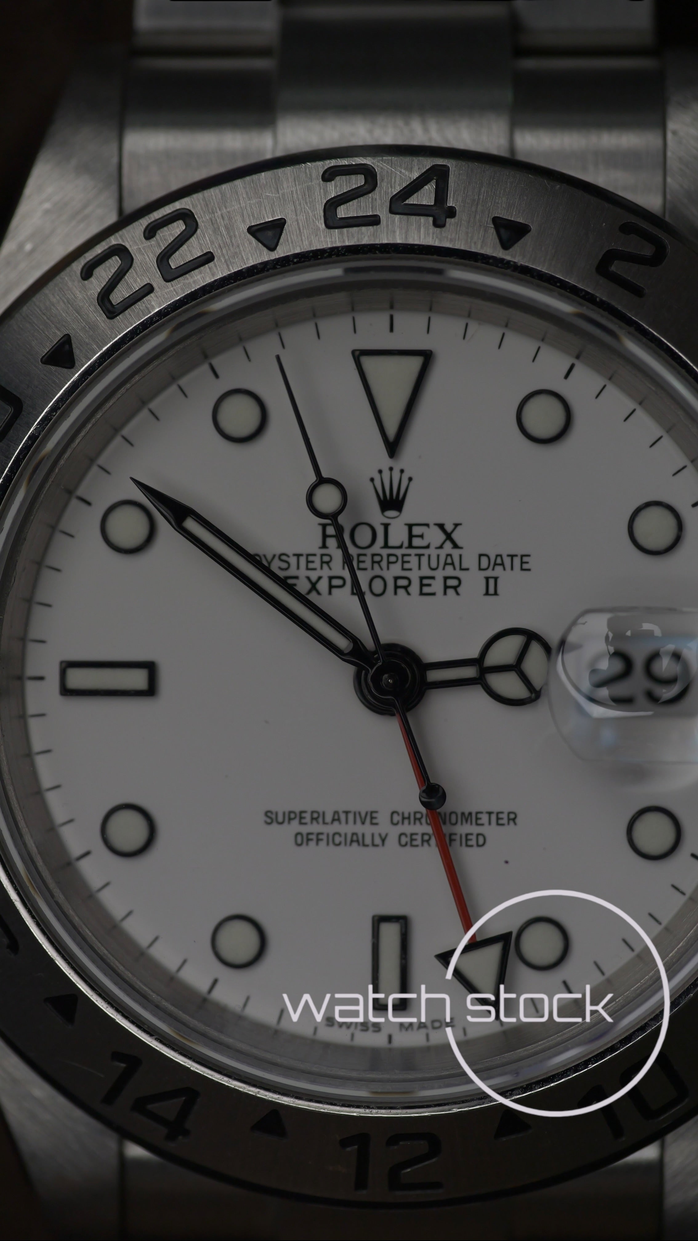 Rolex Explorer II FULL SET 16570 white dial 2007