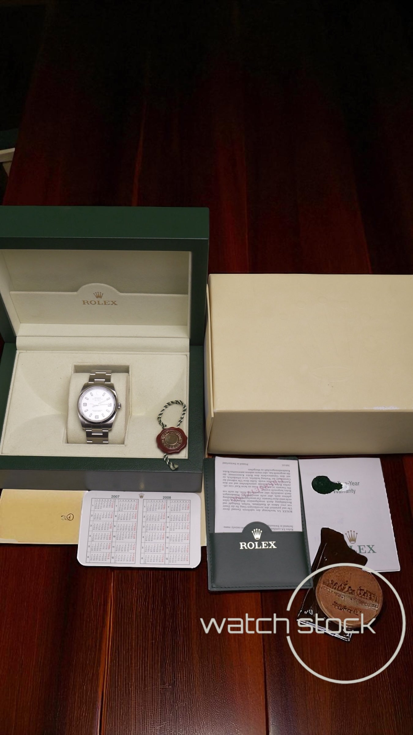 Rolex oyster perpetual air king 36mm ref:114200