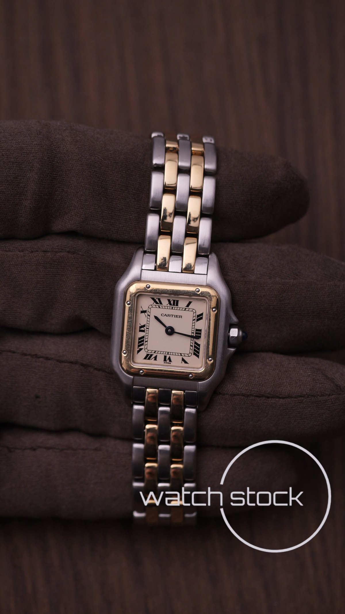 Cartier panthere small due fili vintage ref.6692
