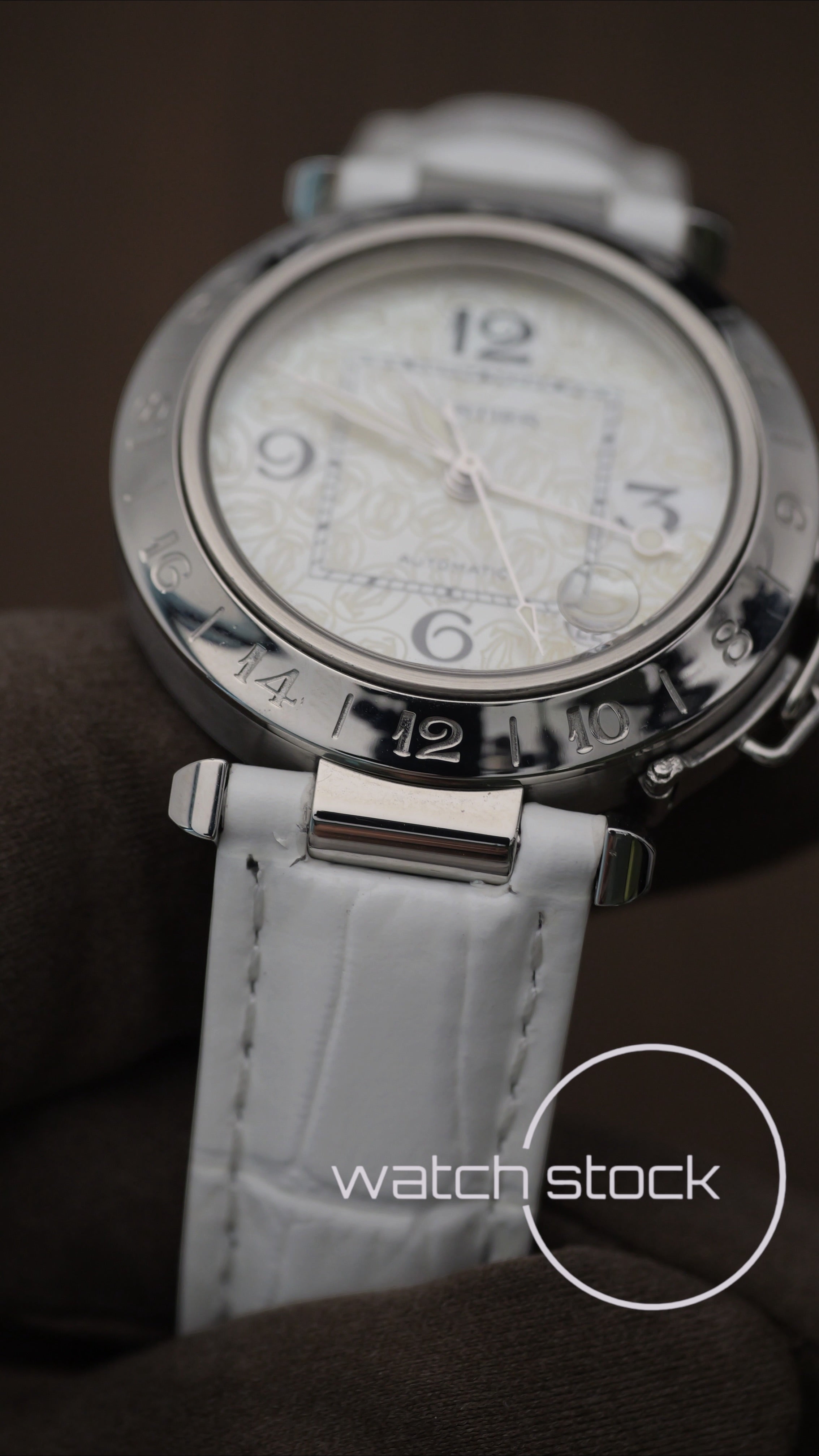 Cartier Pasha ref. 2377 MOP Dial Edizione Speciale Natale 2004