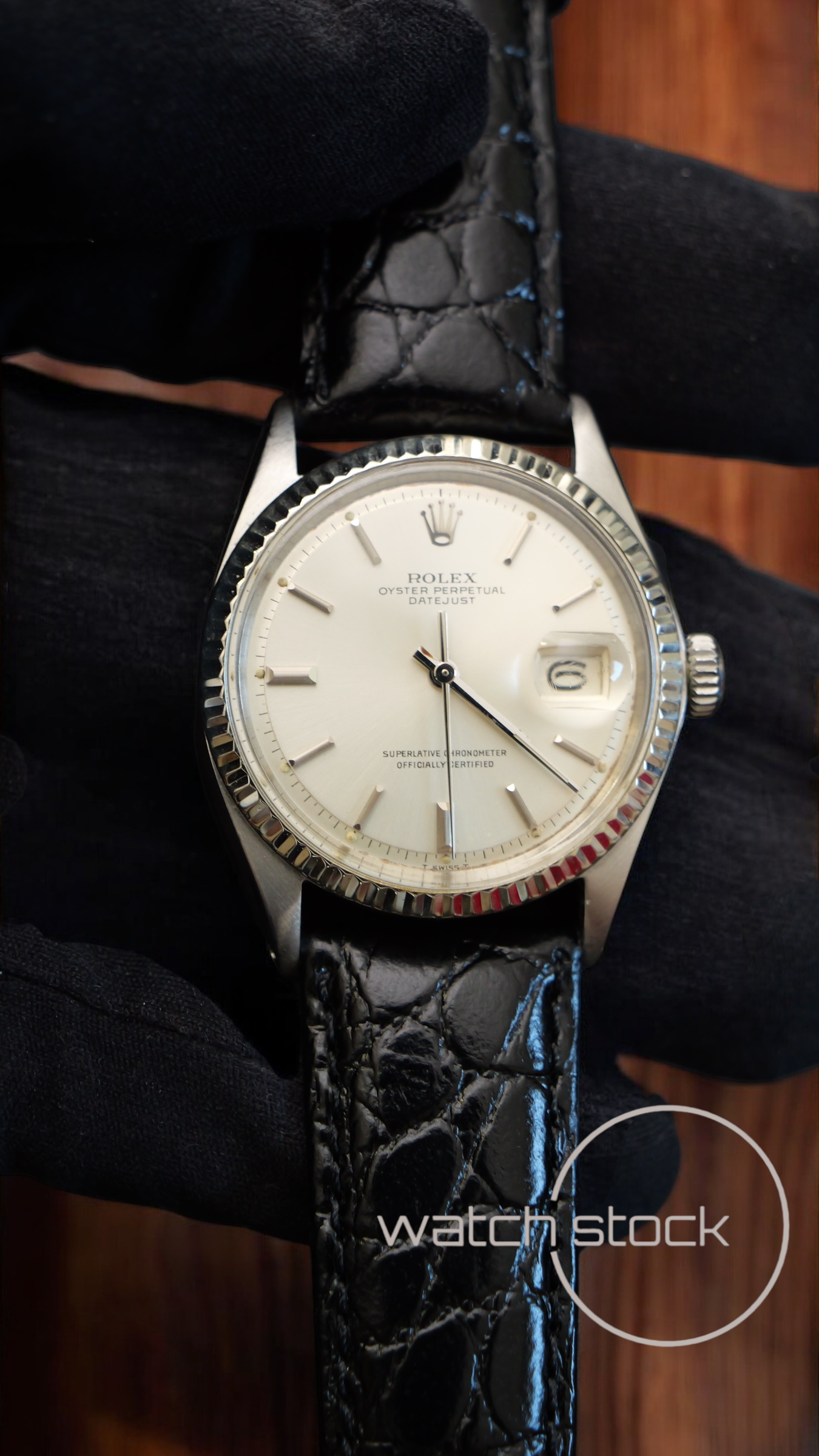 Rolex datejust 36mm 1601 con pochete