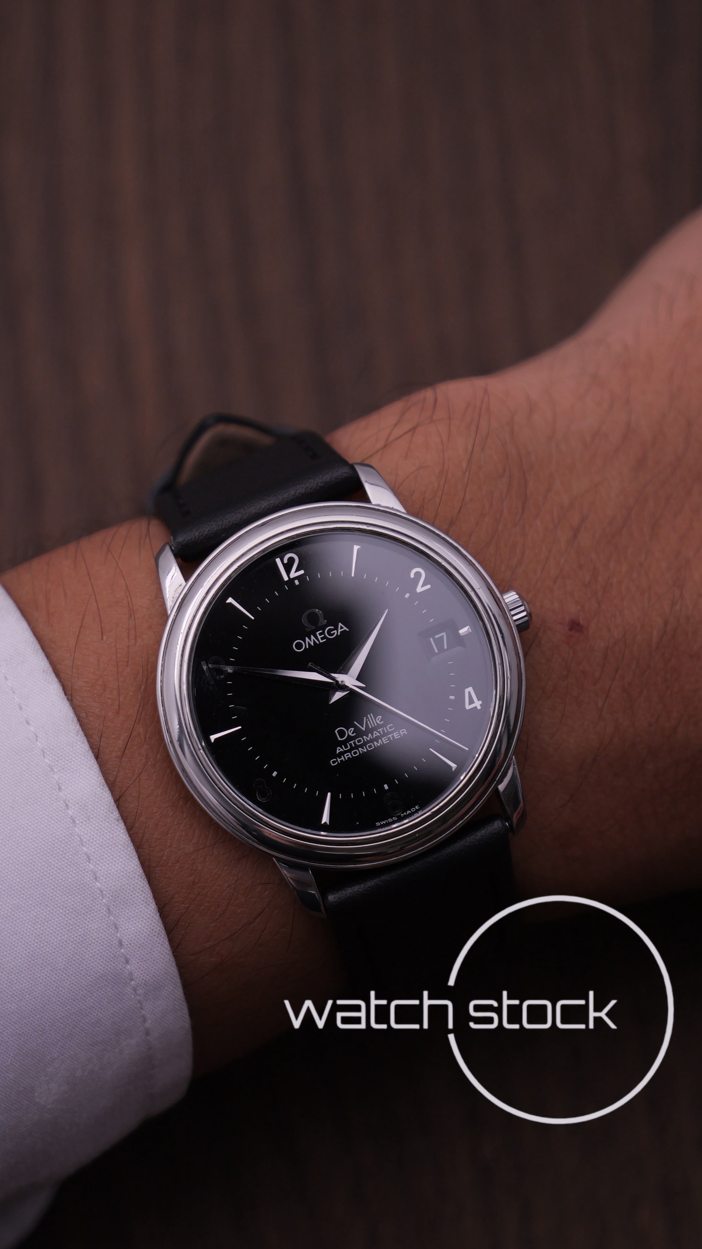 Omega De ville 2007 Automatic Dial black
