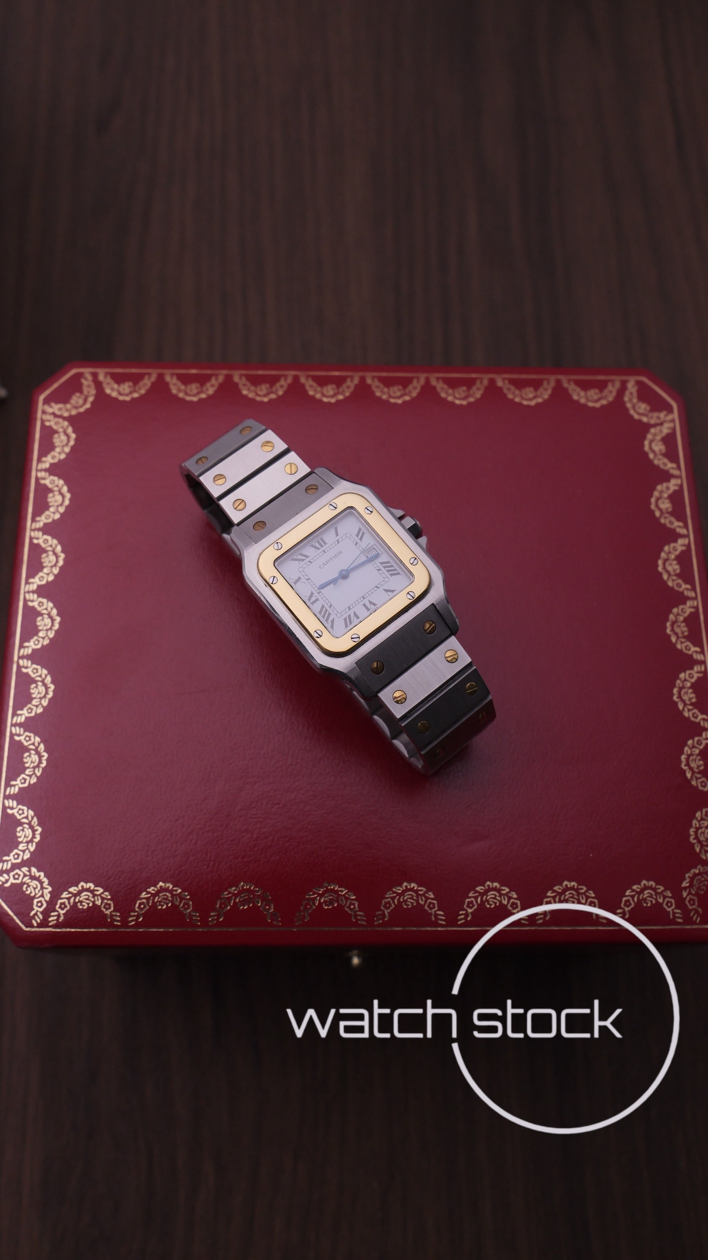 Cartier santos carré ref.2961 Automatic vintage 29x41mm