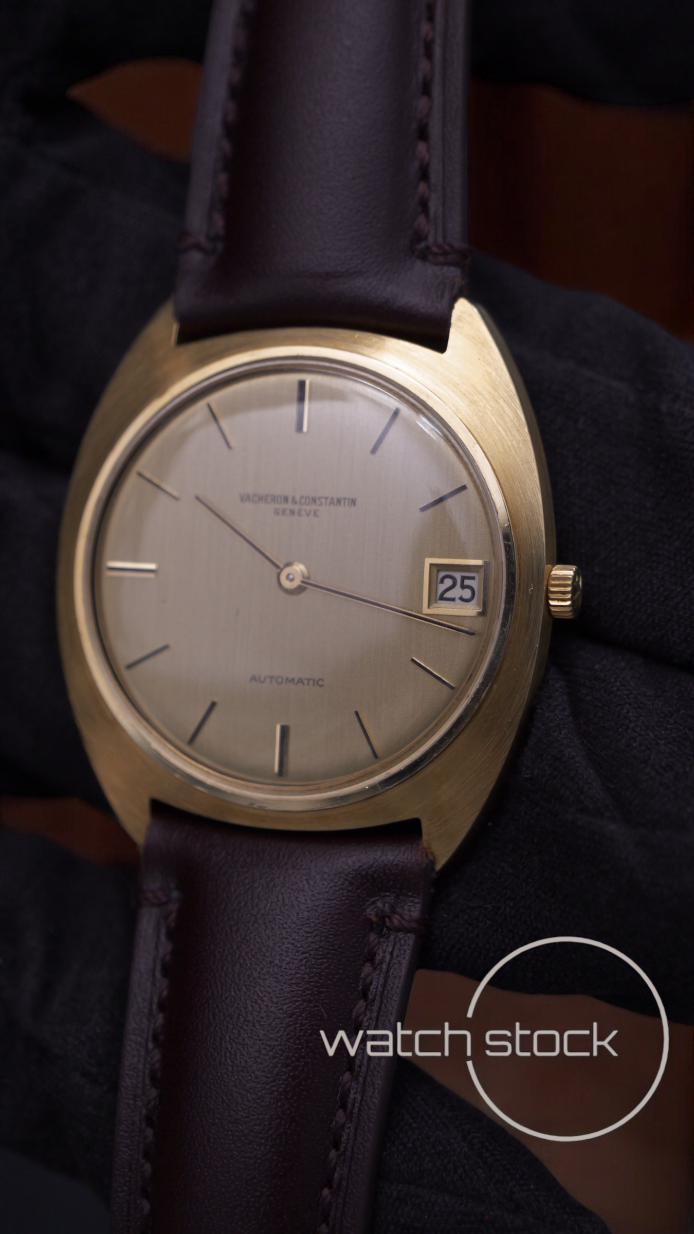 Vacheron costantin 18kt gold dial vintage Dress Watch unisex 34mm carica automatica