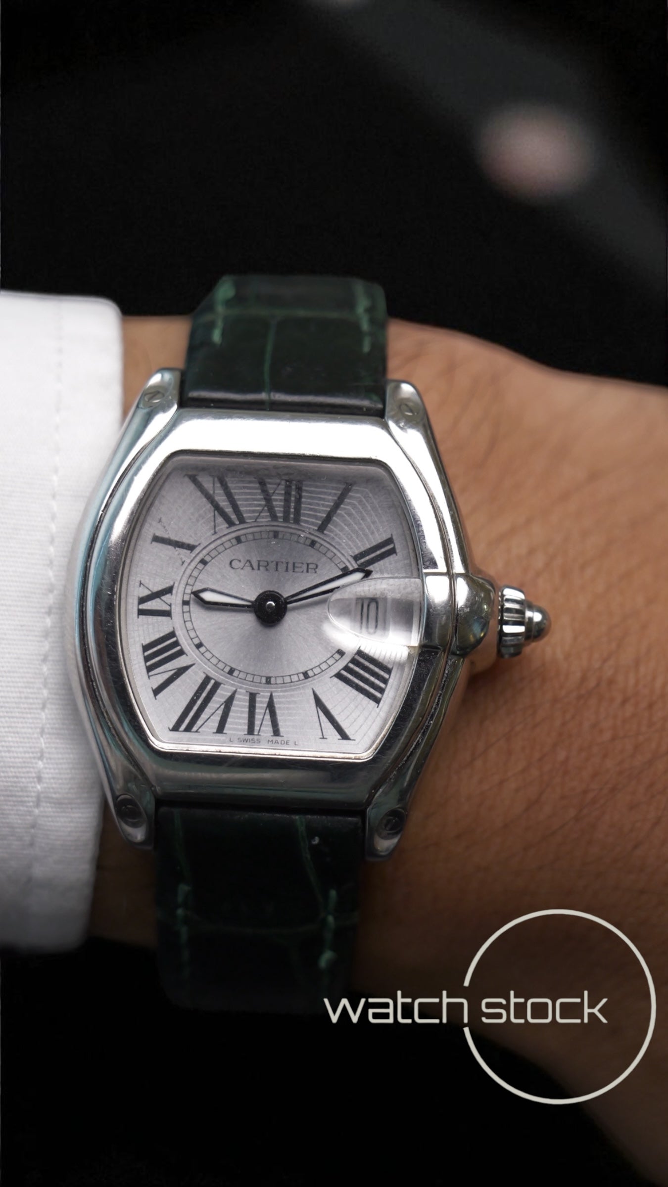 Cartier roadster ref:2675 quartz