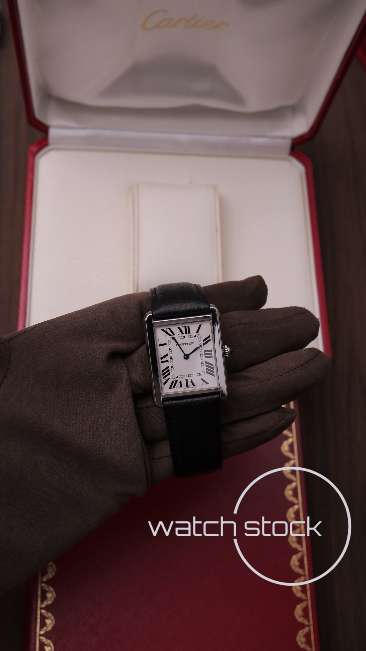 Cartier tank solo L ref.3169 Full set 2013º 27x35mm