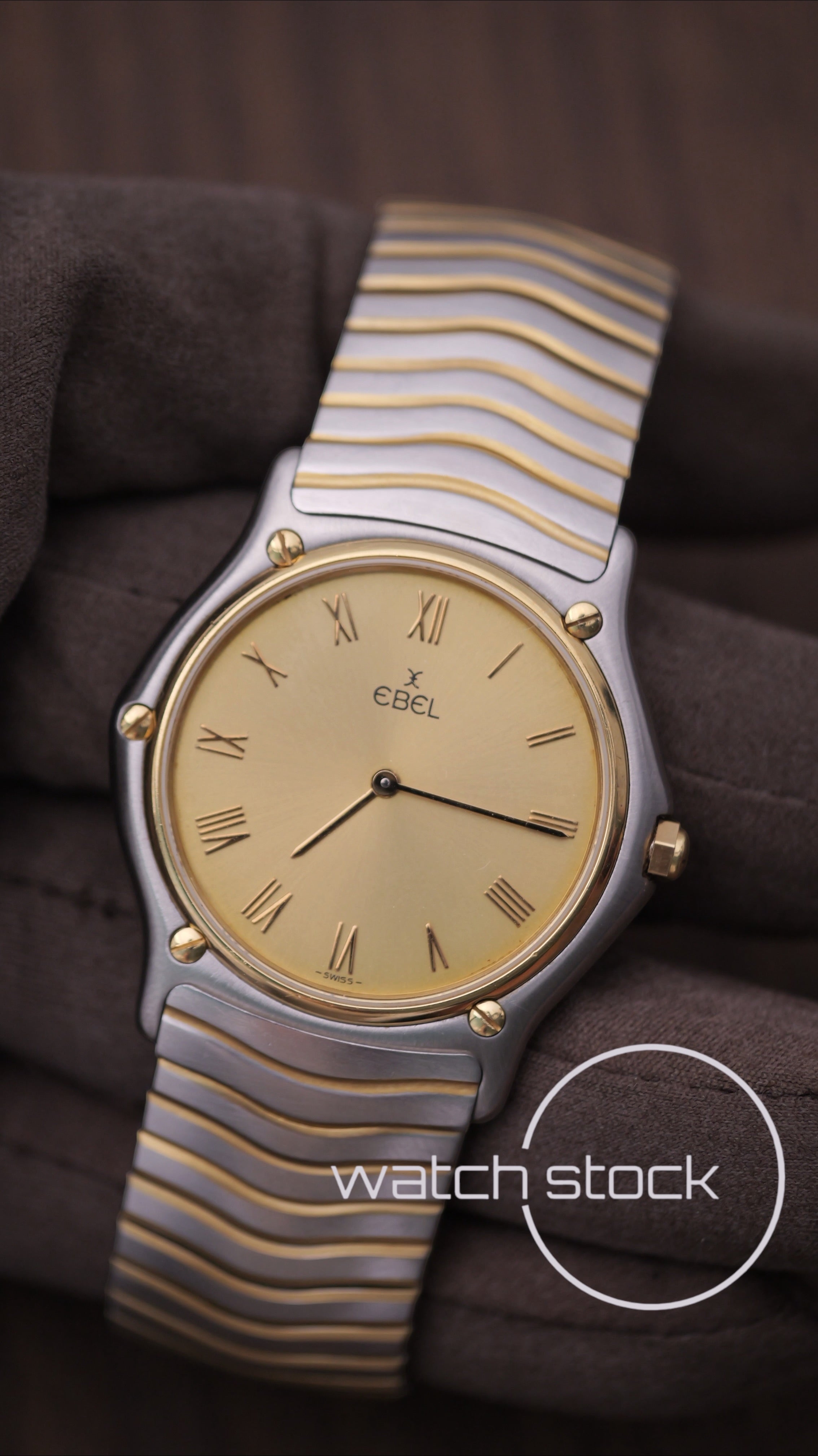 Ebel sport classic wave Quartz 36mm ref 181903