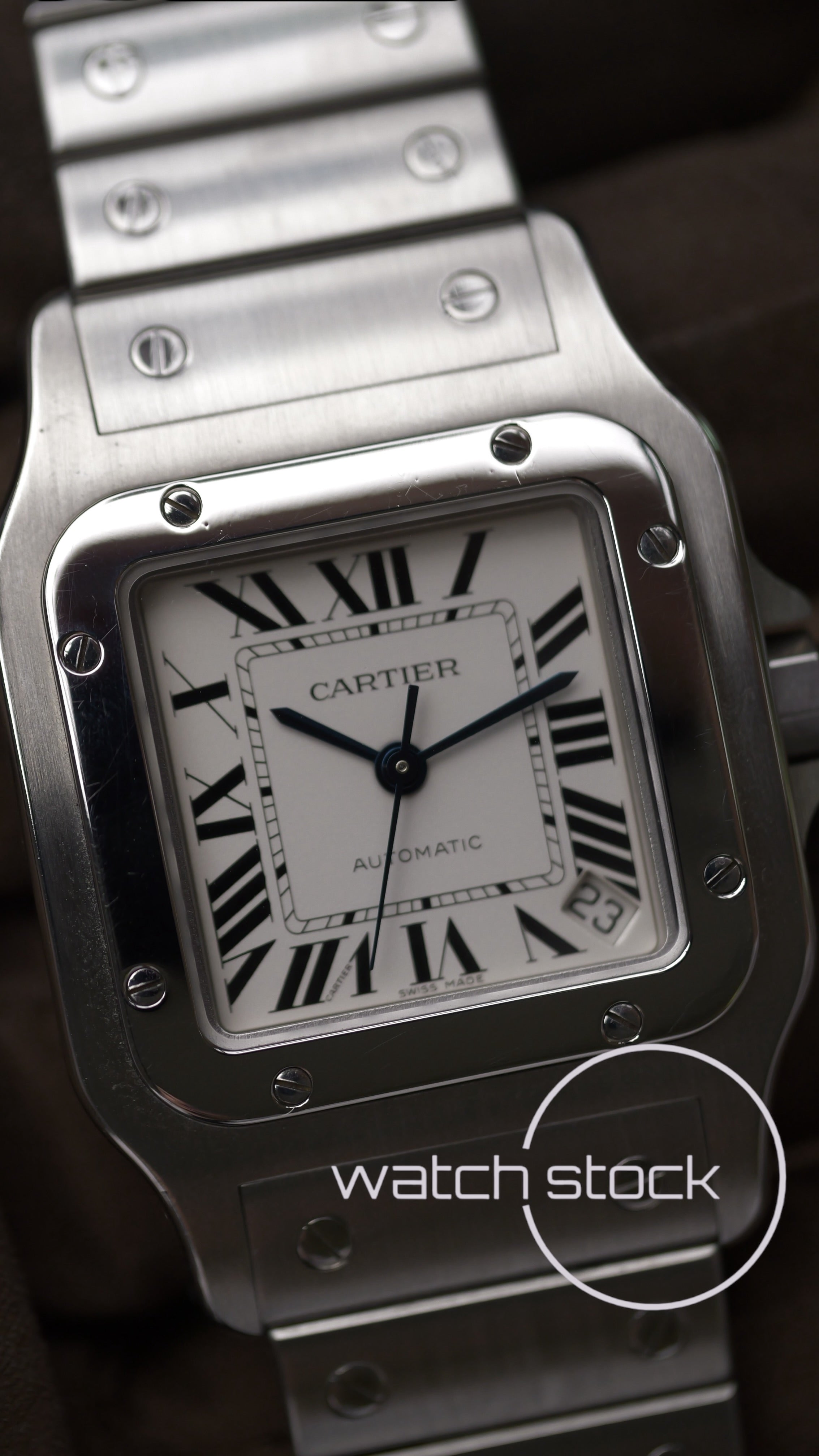 Cartier santos Galbee XL FULL SET ref.2823 Automatic 32x45mm