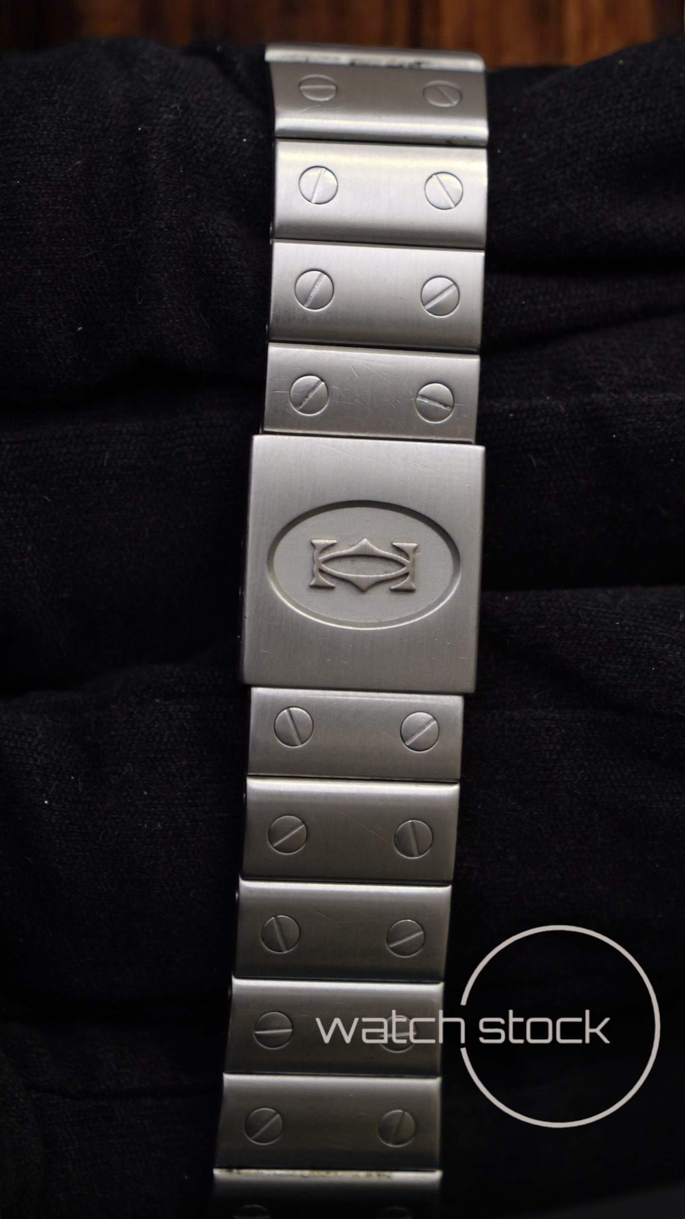 Cartier santos galbe 29x41mm Ref. 187901 must de cartier quarz