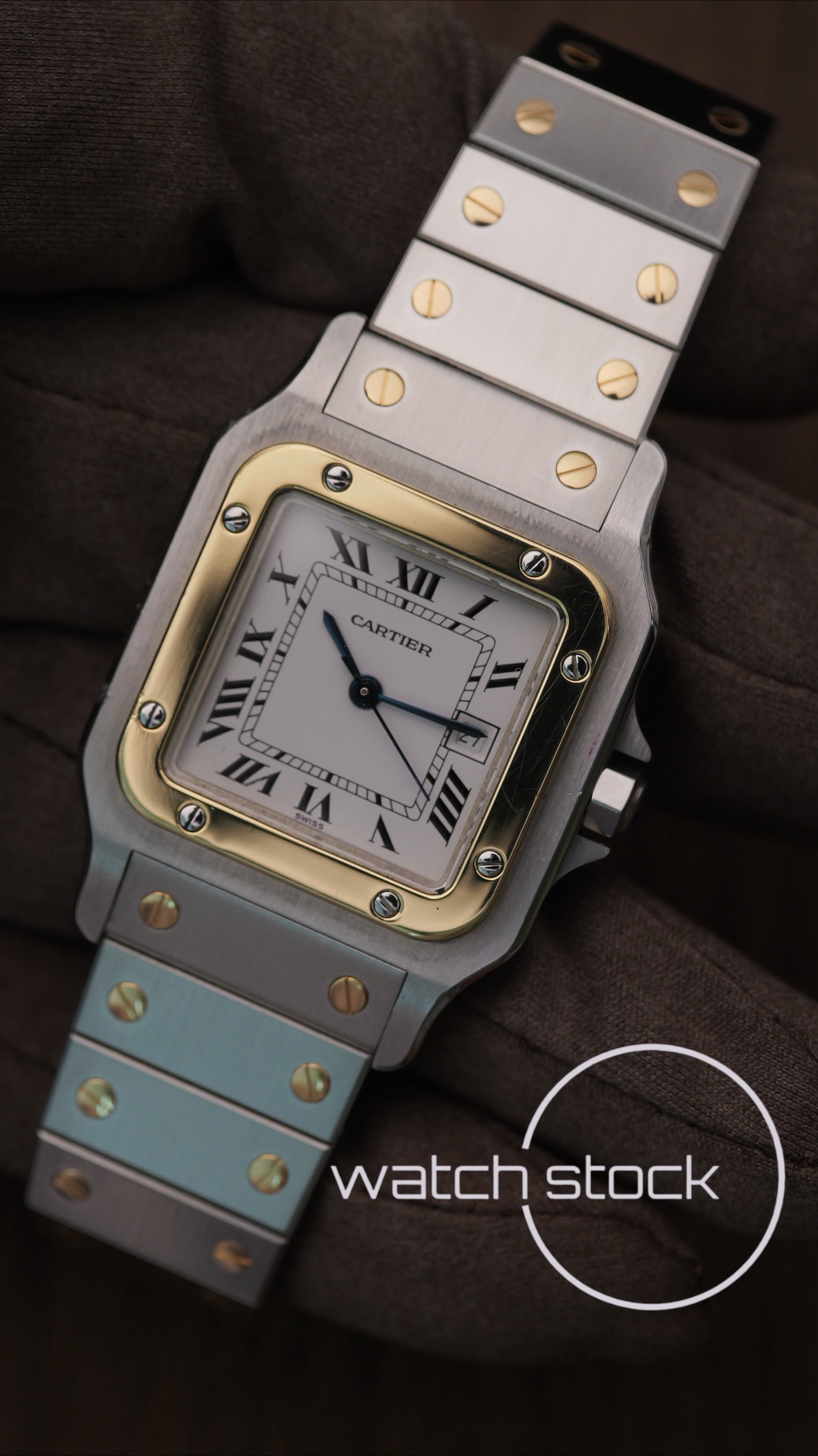 Cartier santos carré ref.2961 Automatic vintage 29x41mm