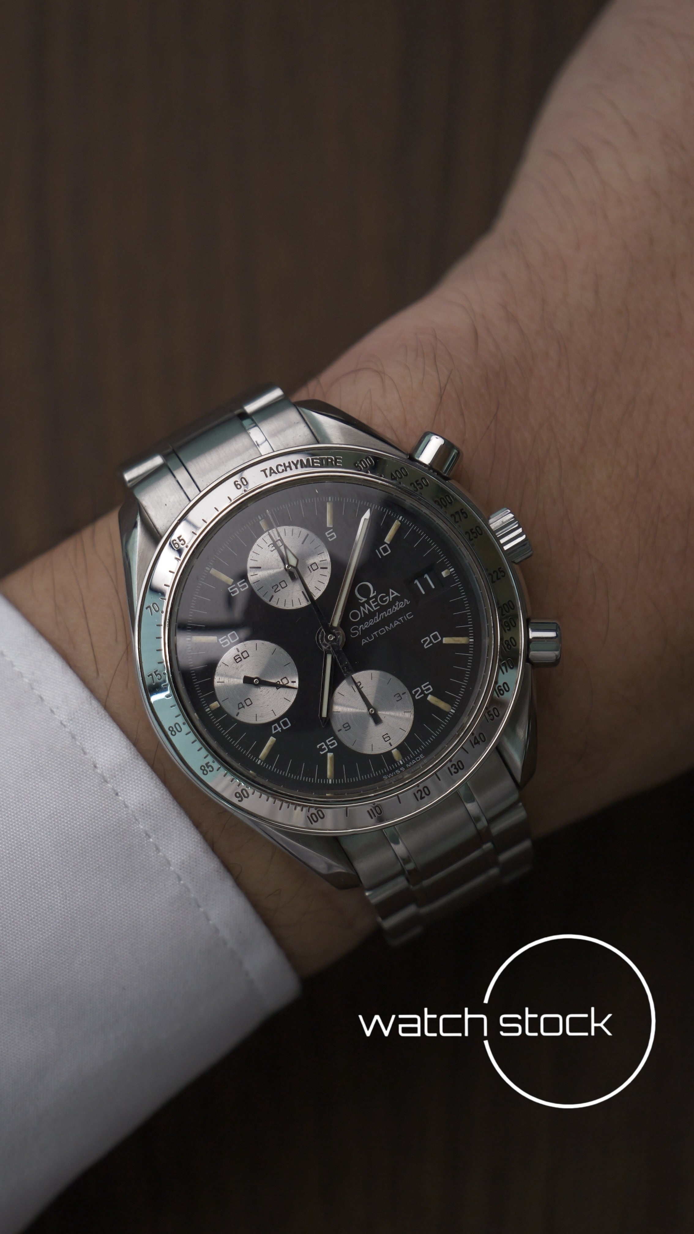 Omega speedmaster date Panda dial 1991 Ref. 3511.50 automatic