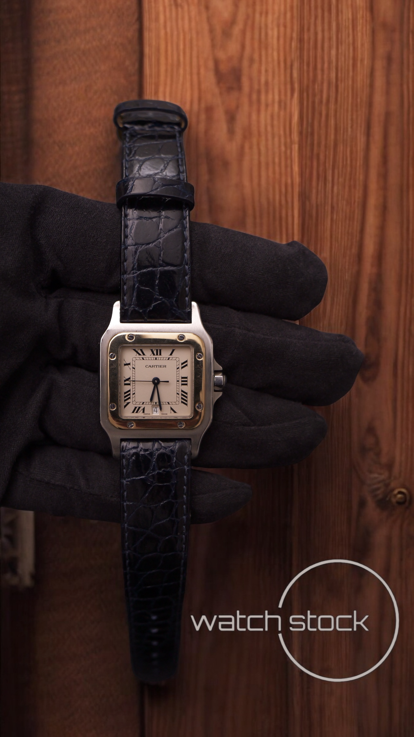 Cartier santos galbe Full set 29x41mm ref.187901 must de cartier quarz