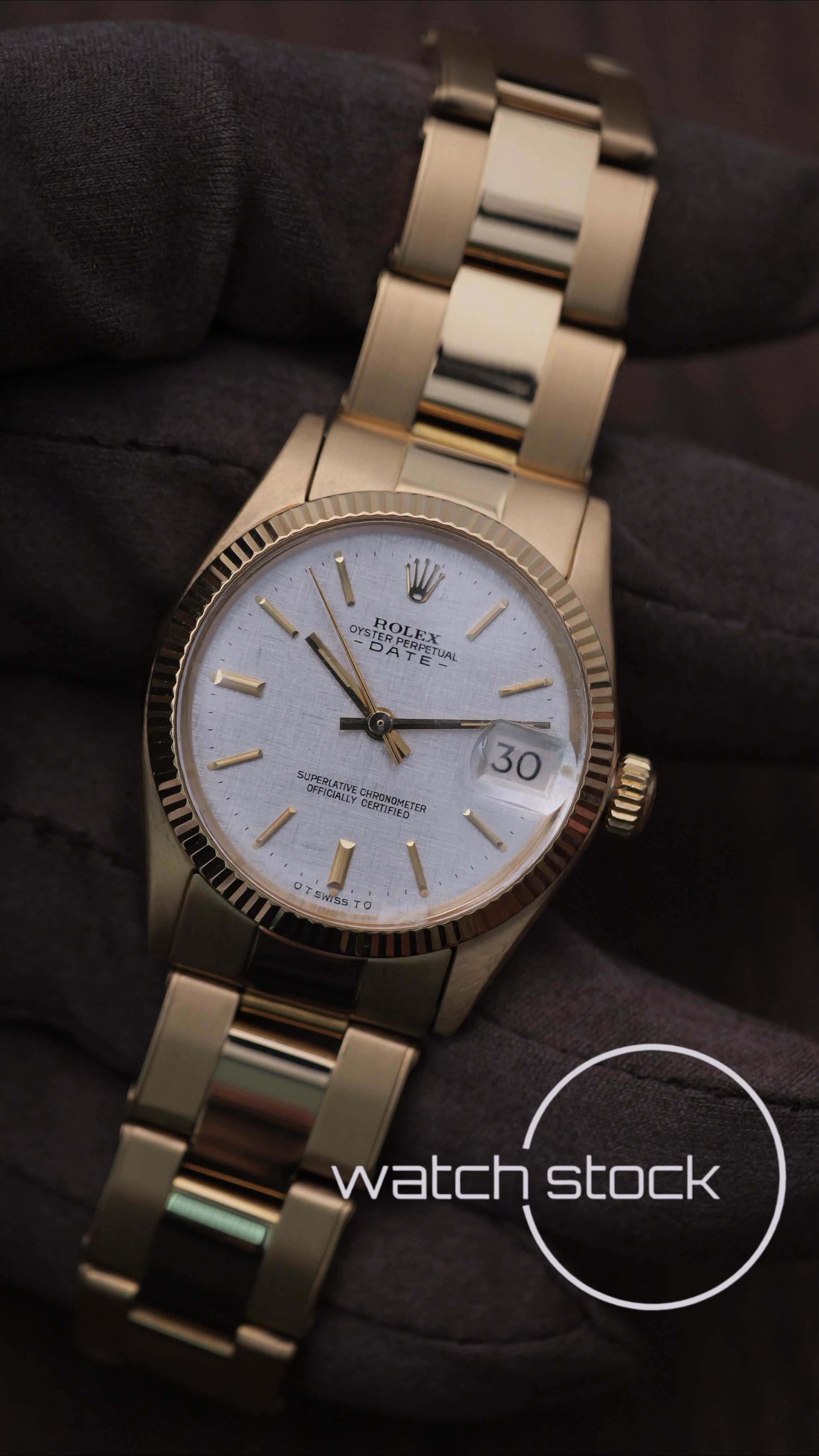 Rolex Datejust 31mm ref.6827 full gold