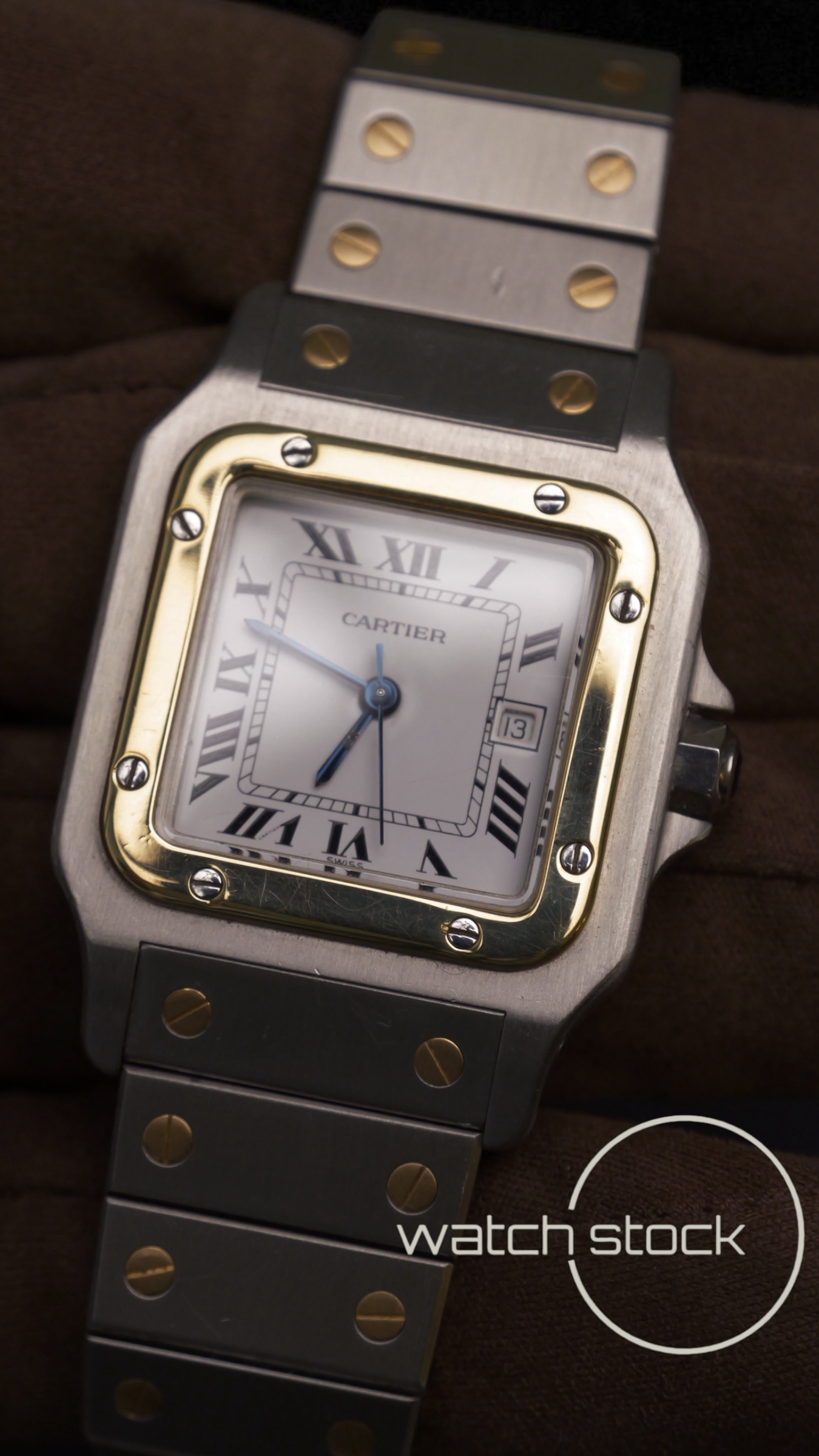 Cartier santos carré FULL SET 29x41mm santos de cartier 1172961 Automatic