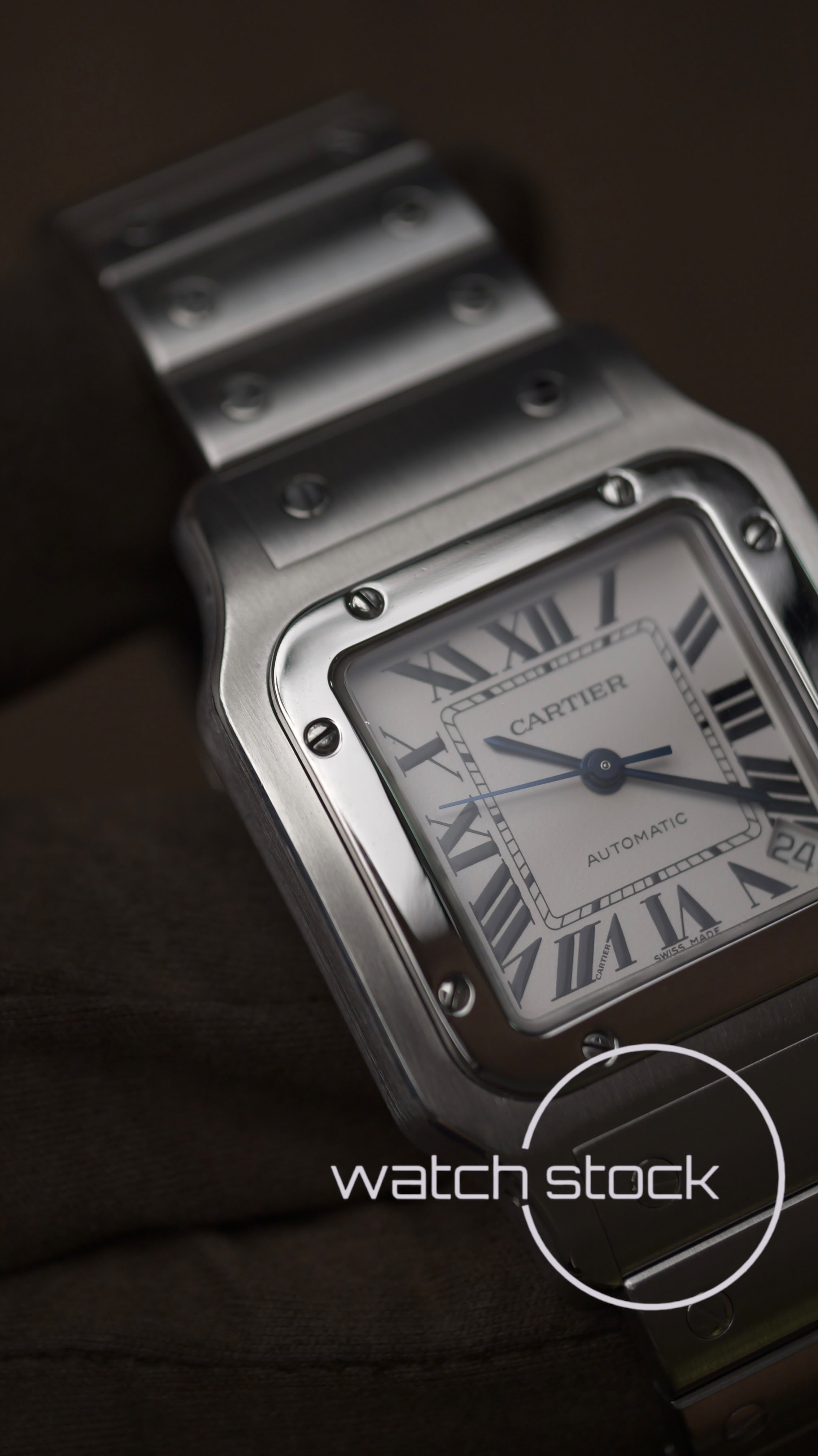 Cartier santos Galbee XL FULL SET ref.2823 Automatic 32x45mm