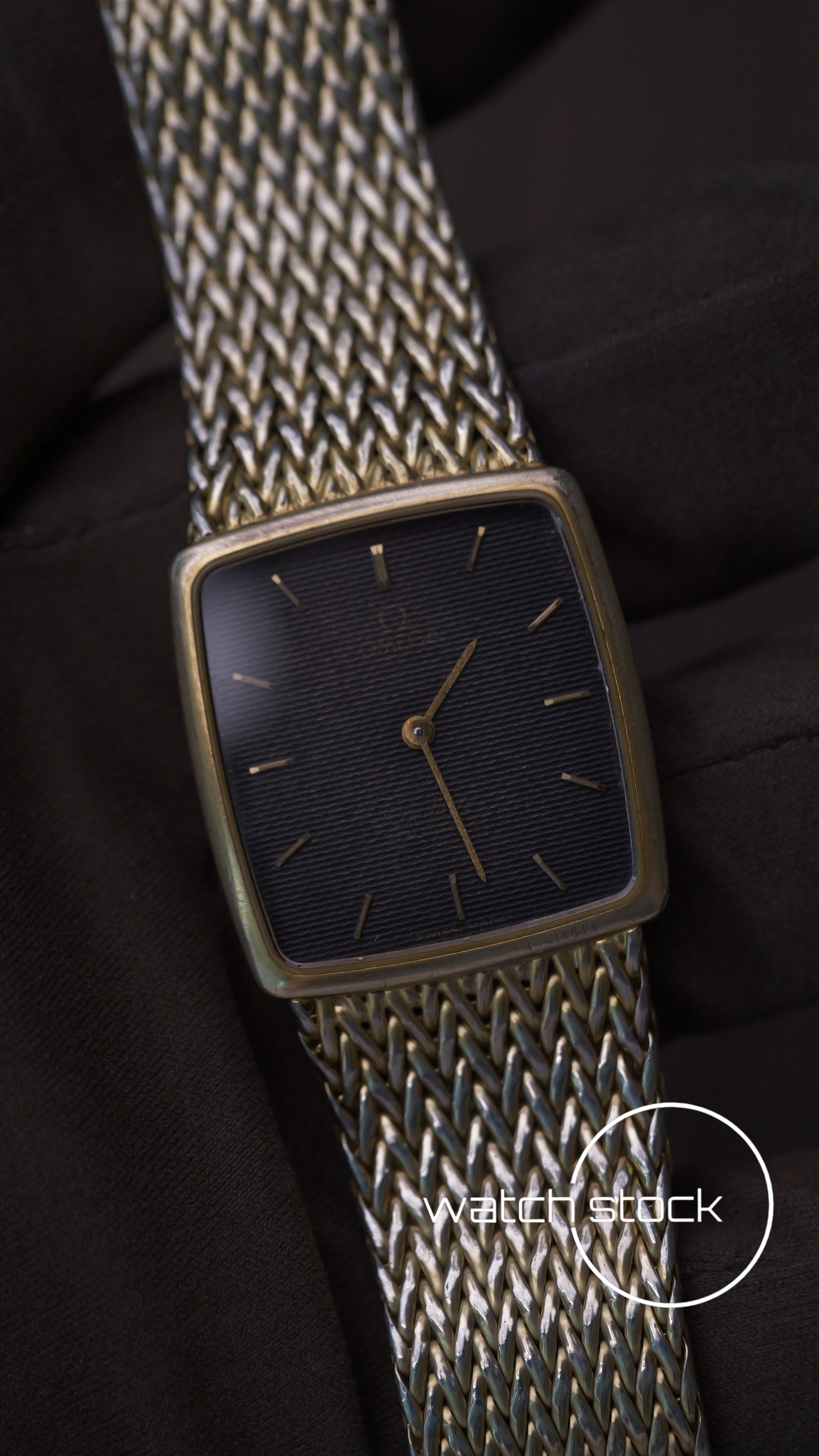 Omega De ville 1980 vintage 33mm con bracciale integrato Quartz