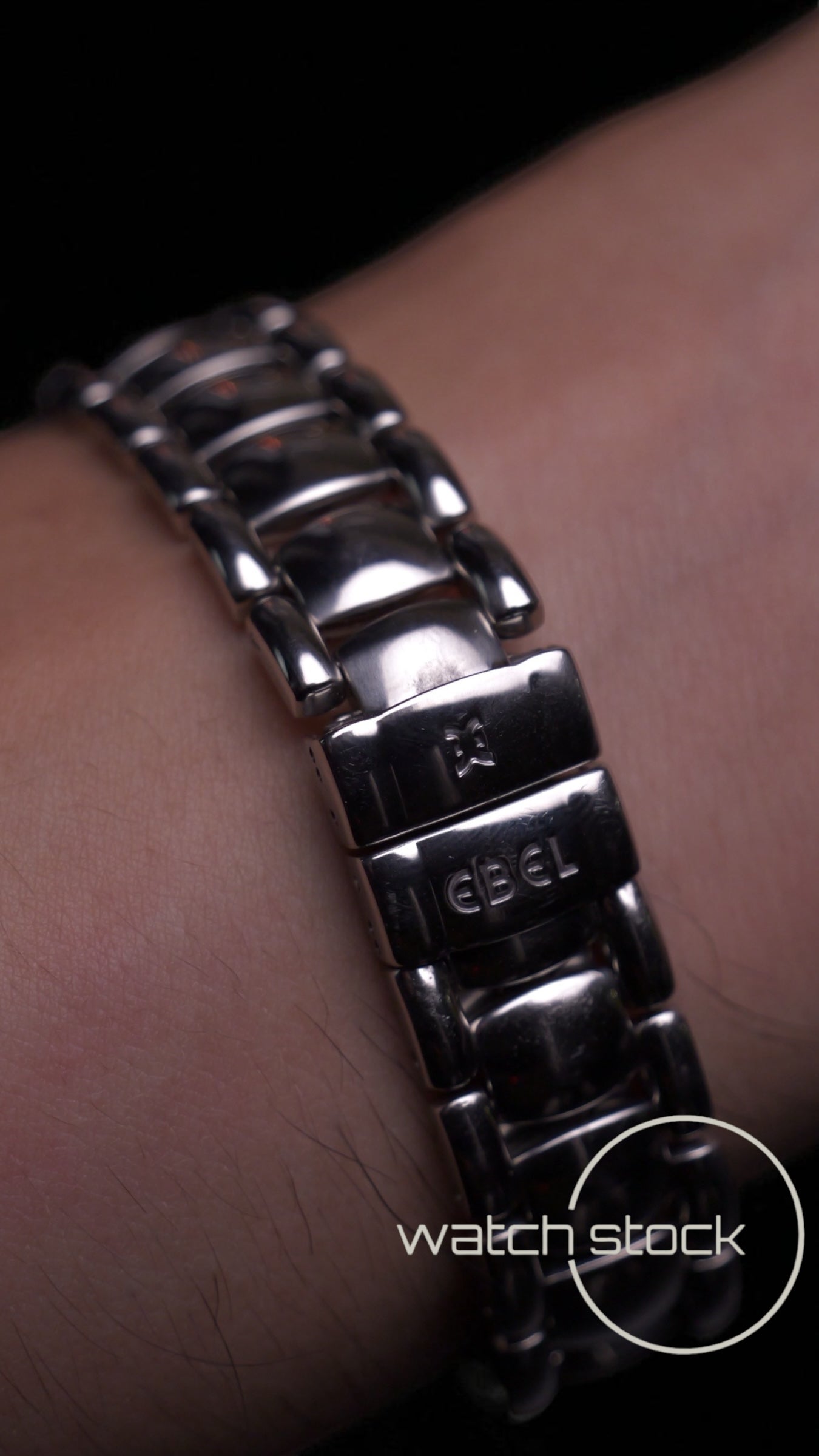 Ebel Beluga Quartz 26mm ref 9157421 diamanti anno 1990