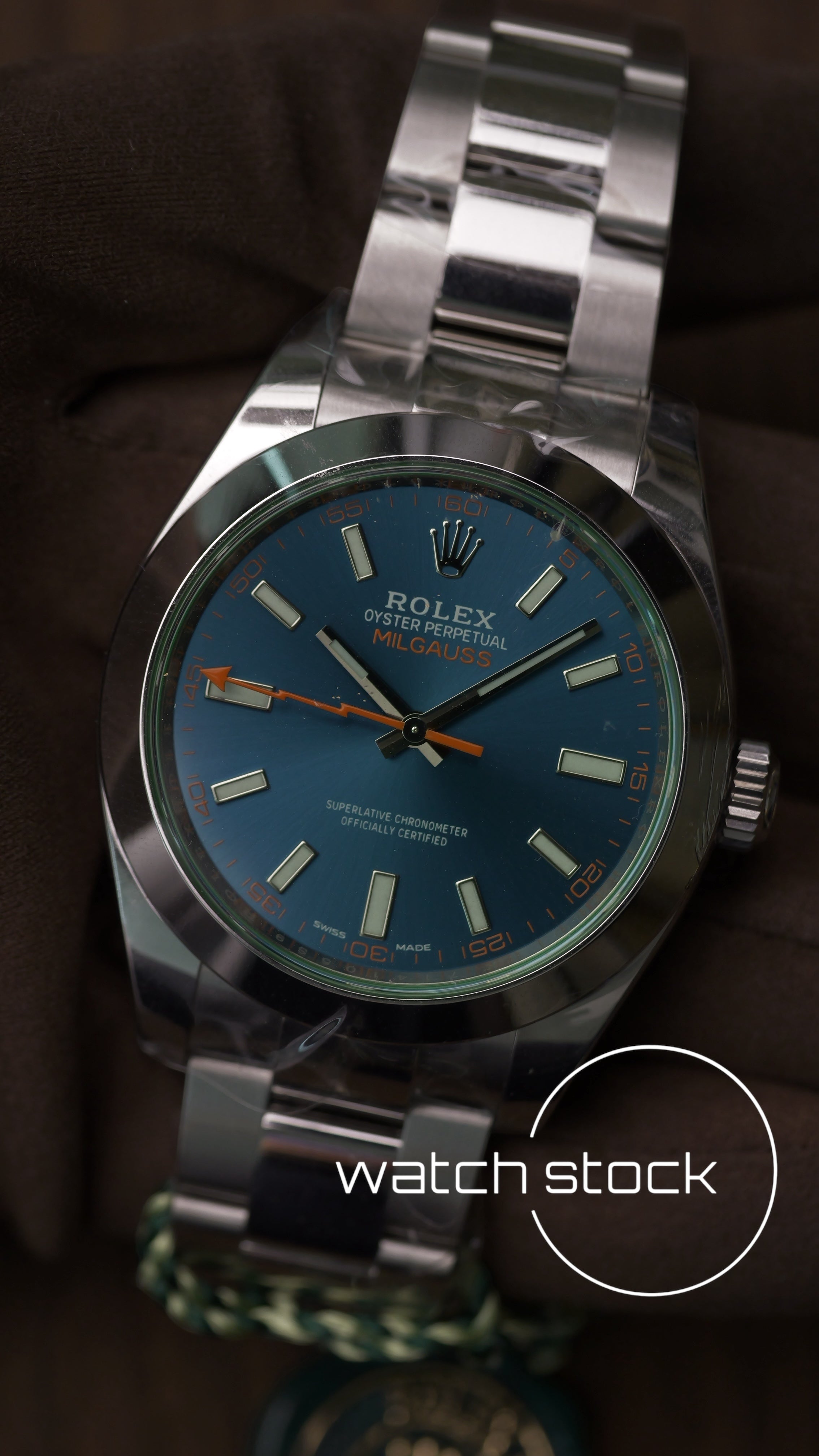 Rolex oyster perpetual Milgauss ref. 116400GV 2022 NOS NEW