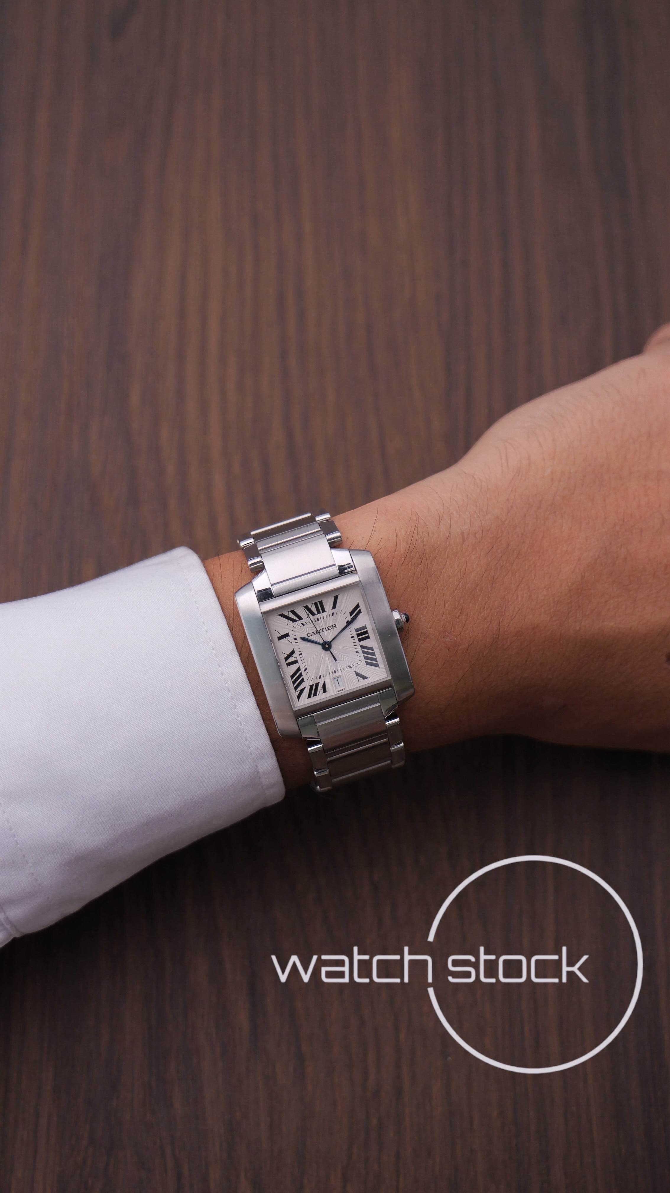 Cartier Tank Francaise ref.2302 automatic Medium size