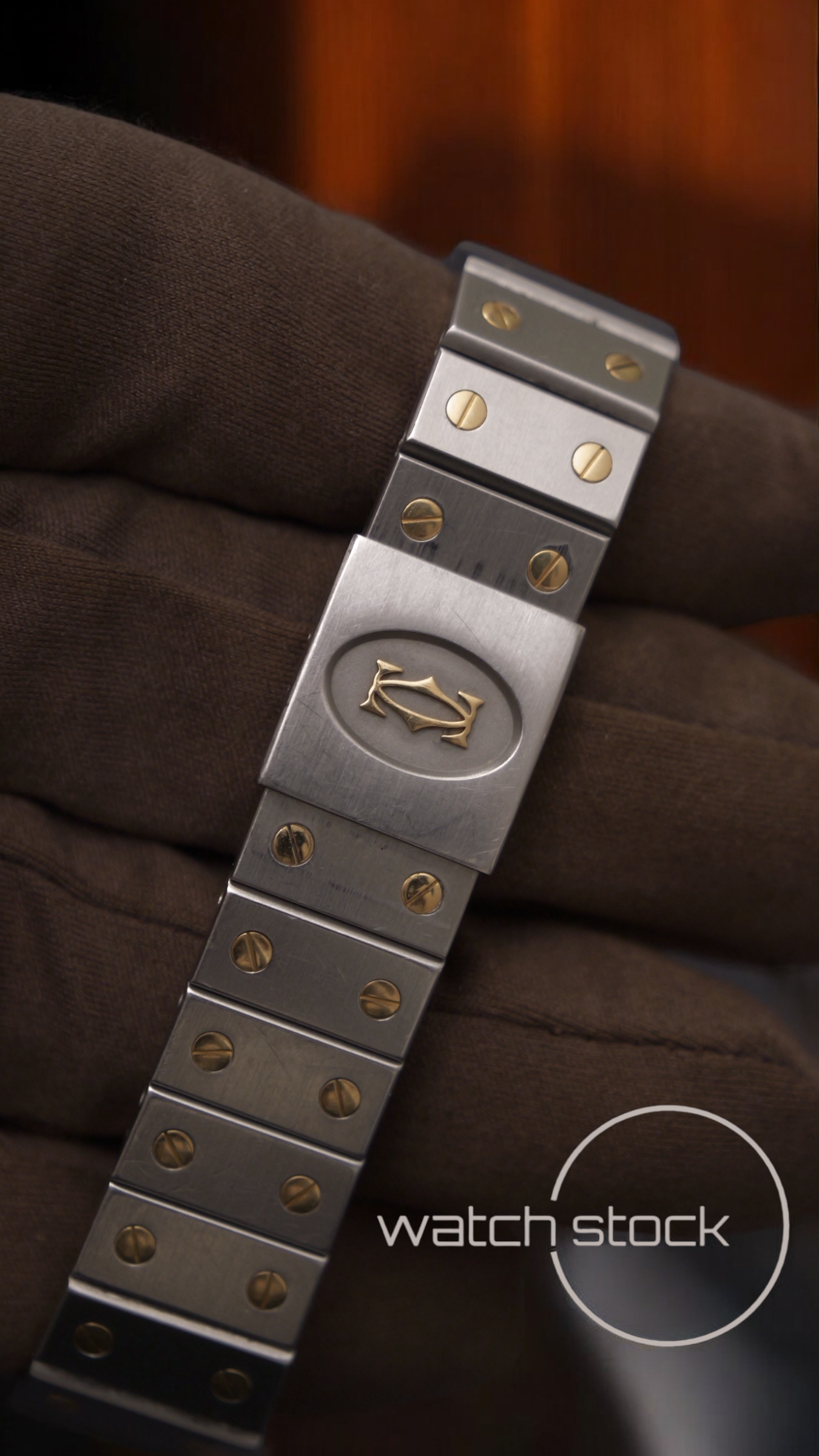 Cartier santos Octagon 30mm Large men santos de cartier ref.2966 Automatic