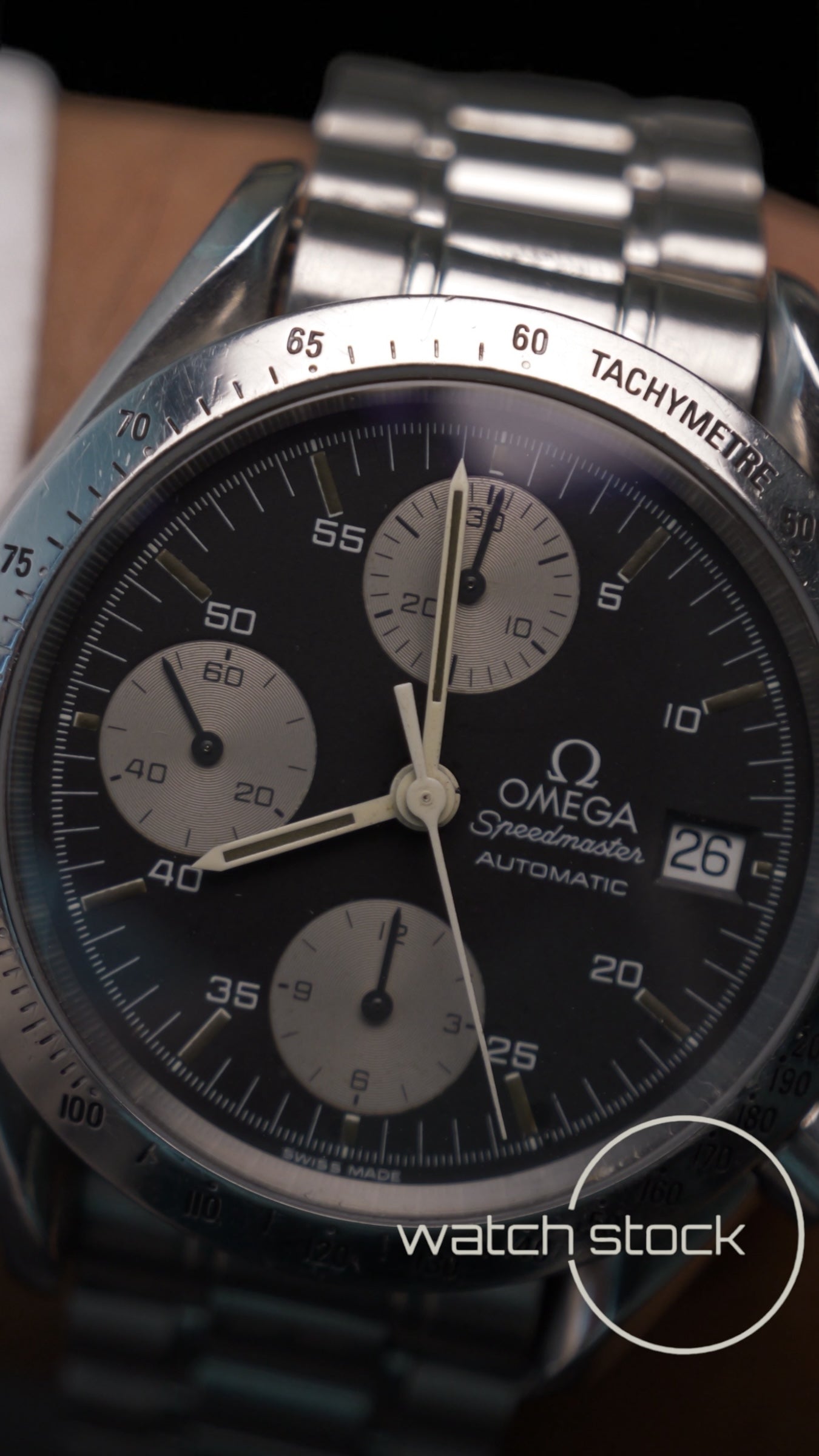 Omega speedmaster date panda 39mm Ref. 3511.50 FULL SET automatic