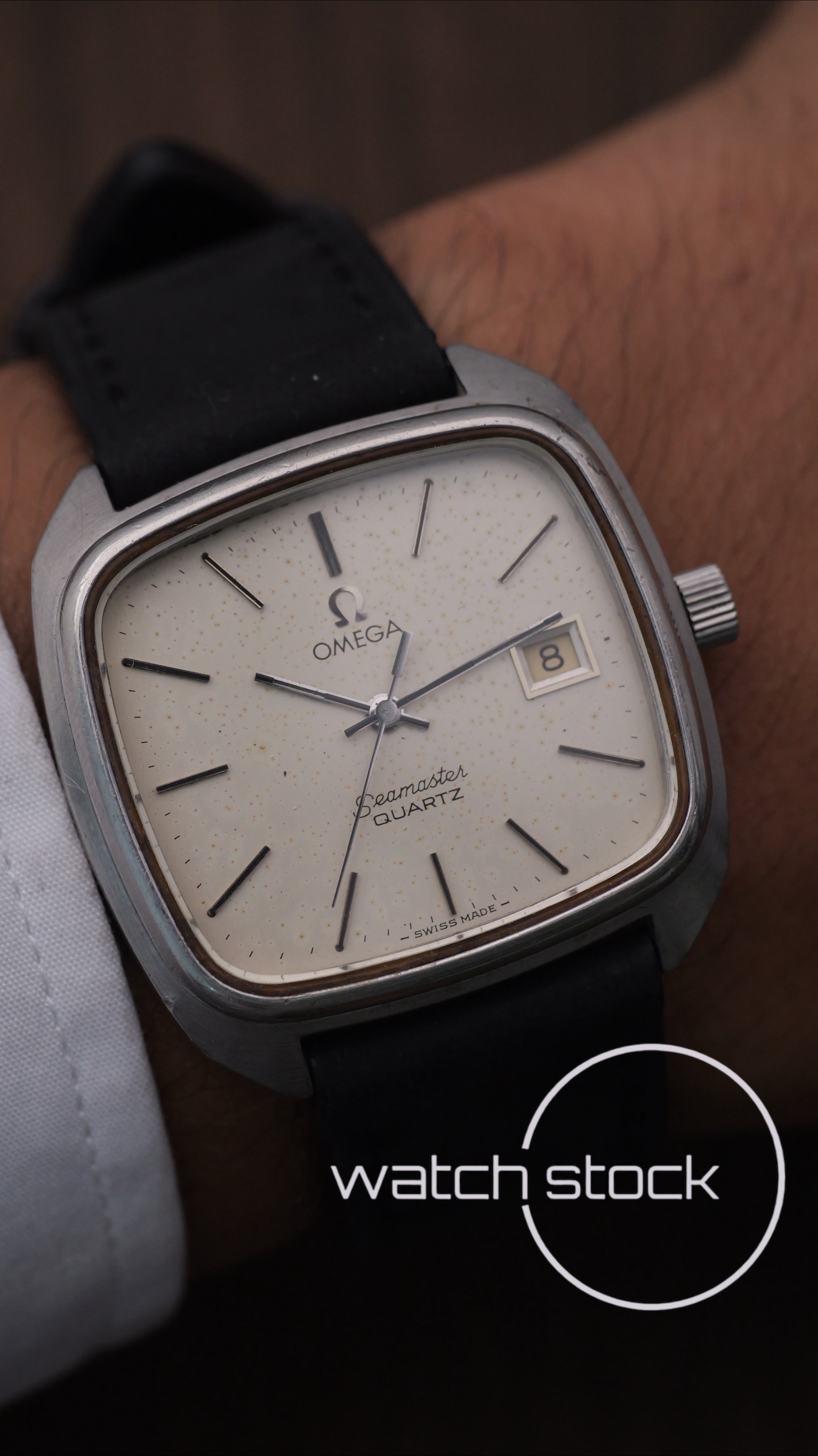 Omega Seamaster TV Dial Quartz