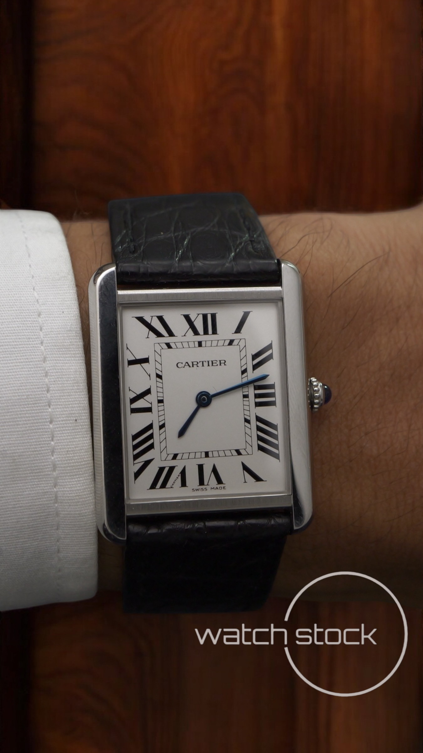 Cartier tank L ref.2715 27x35mm quarz Full set