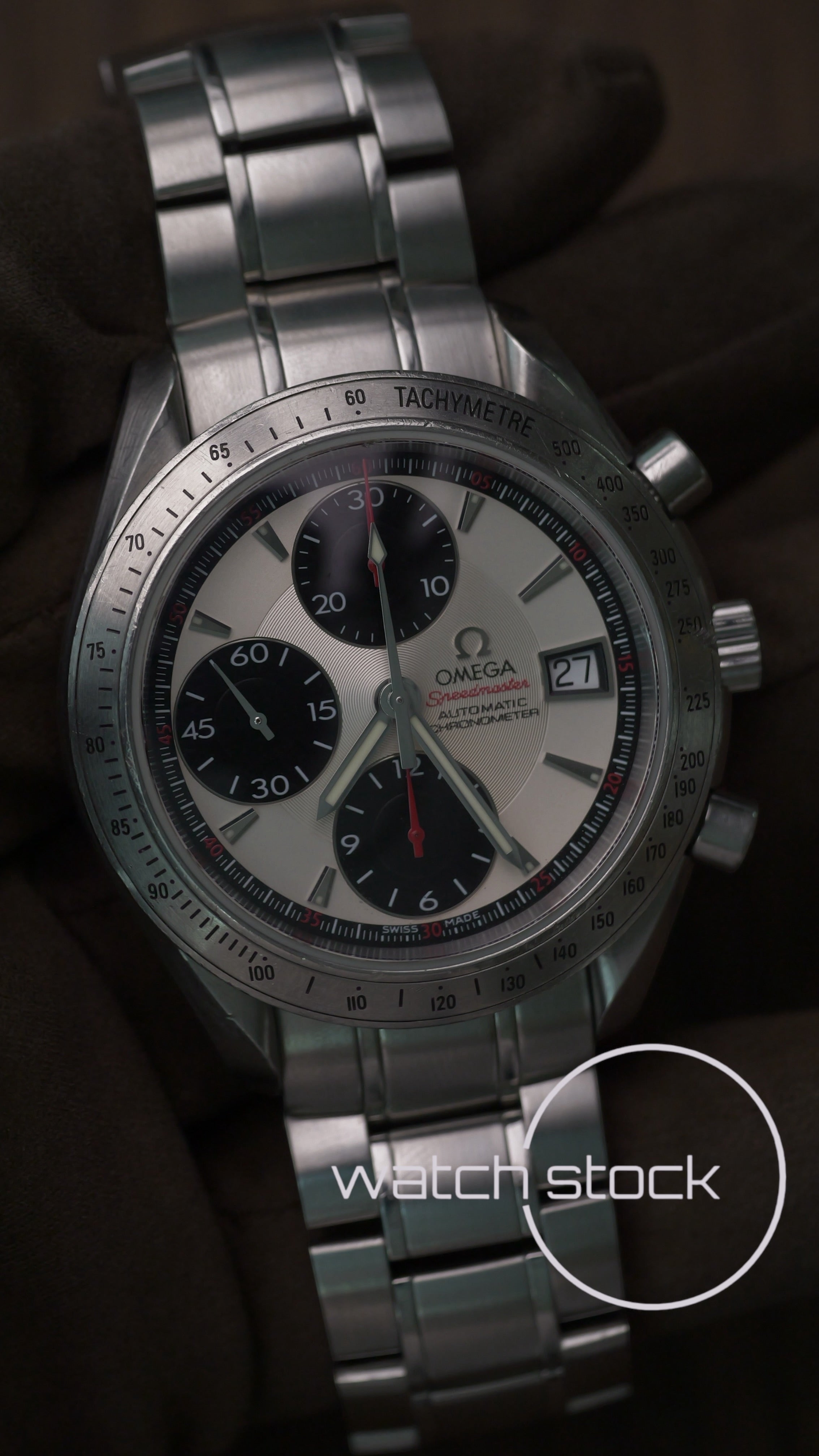 Omega Speedmaster Date 2007 co-axial Full Set