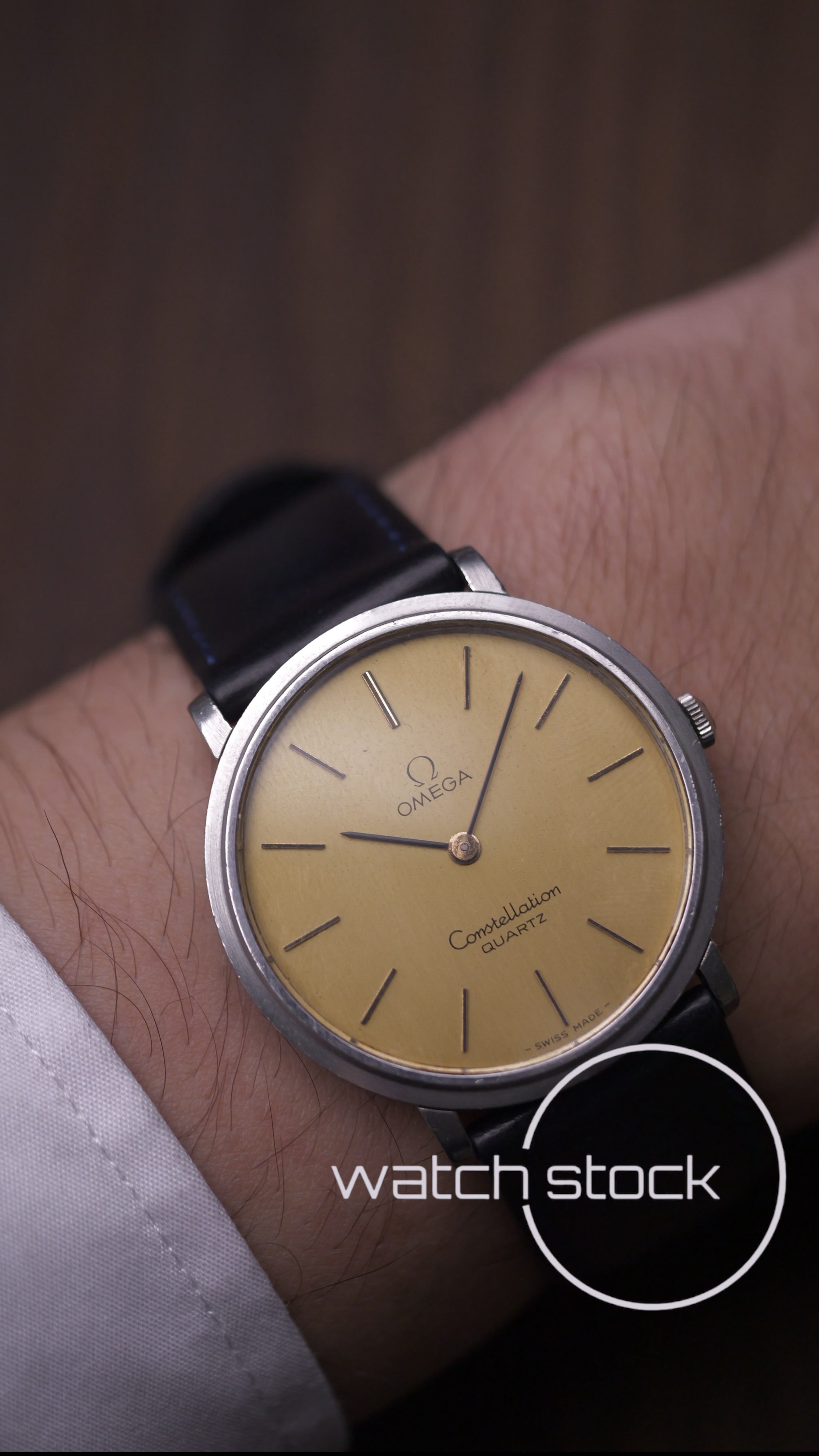 Omega Constellation 1978 vintage 33mm Quartz