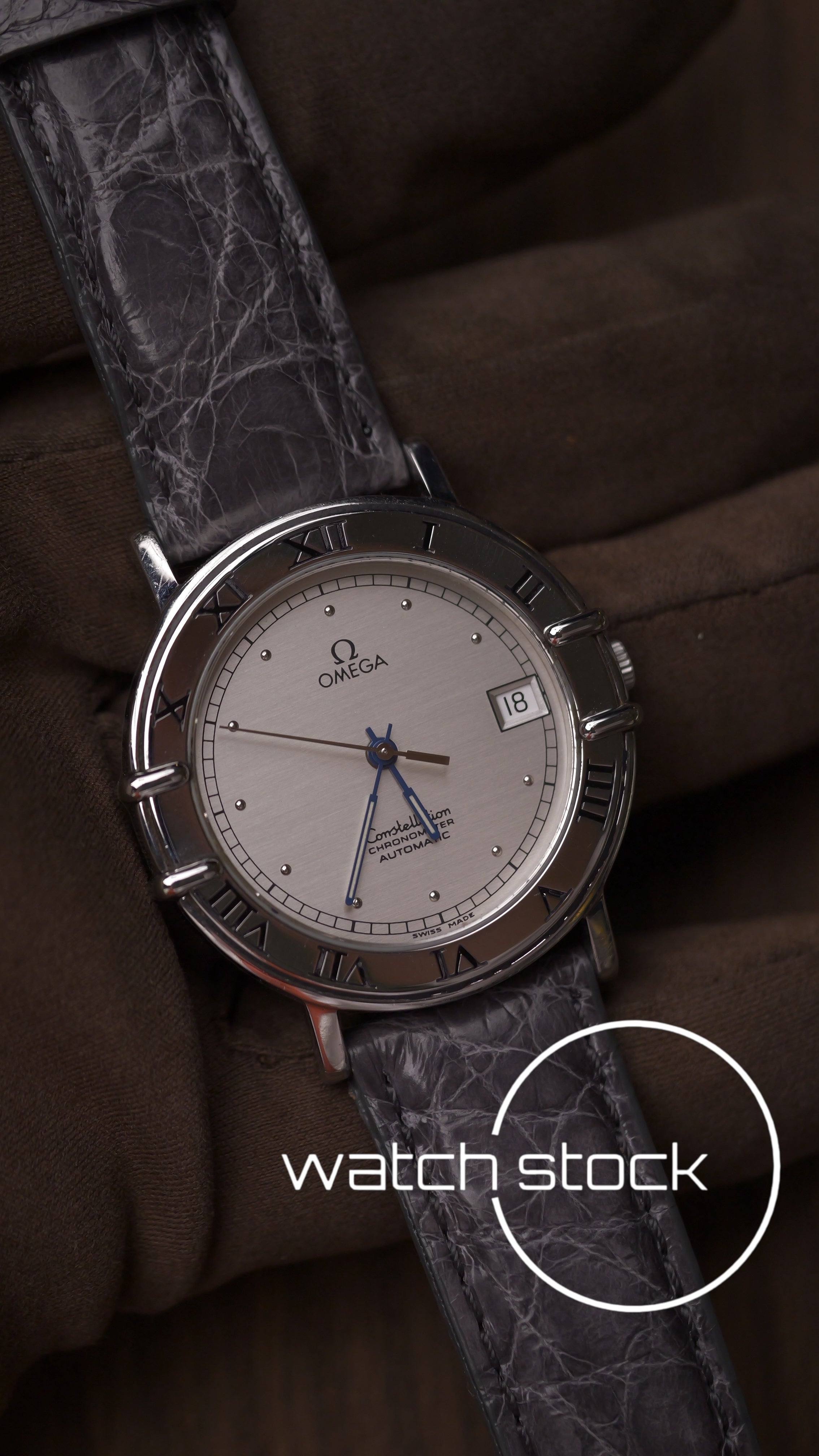 Omega constellation 36mm grey dial full set