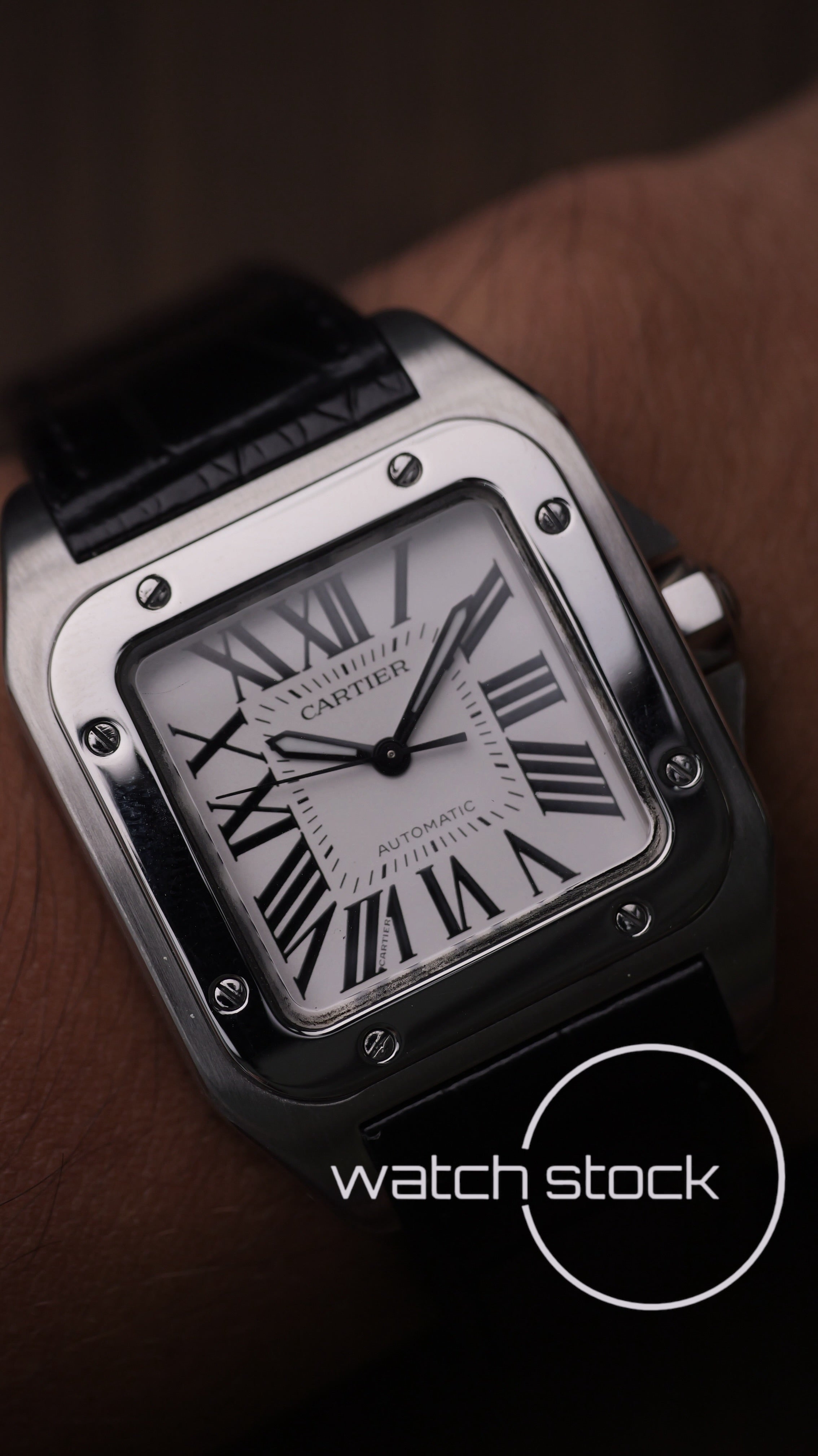 Cartier santos 100 medium ref.2878 2024 Automatic FULL SET
