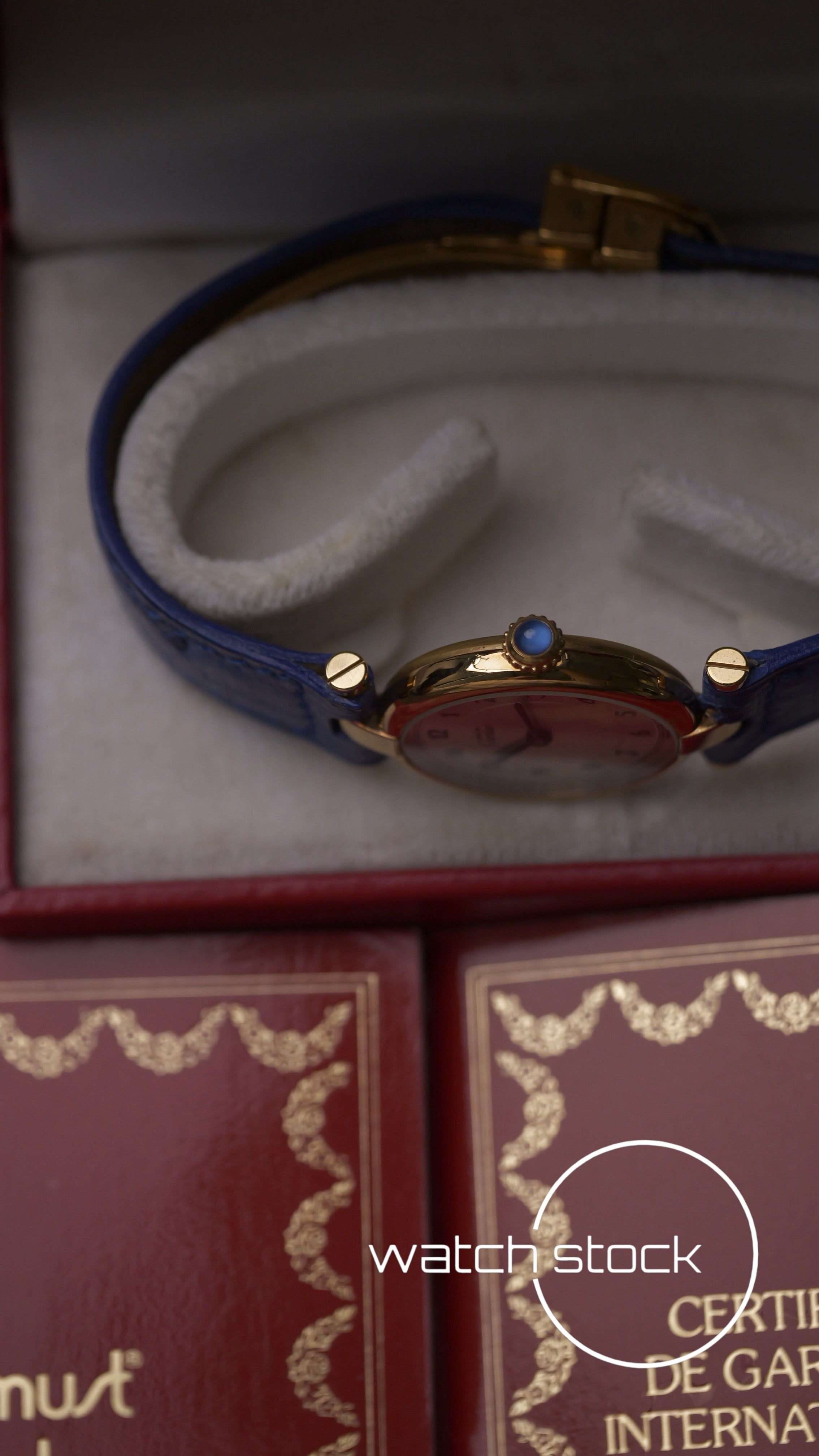 Cartier Vendome 24mm ref. 590004 lady FULL SET 1992