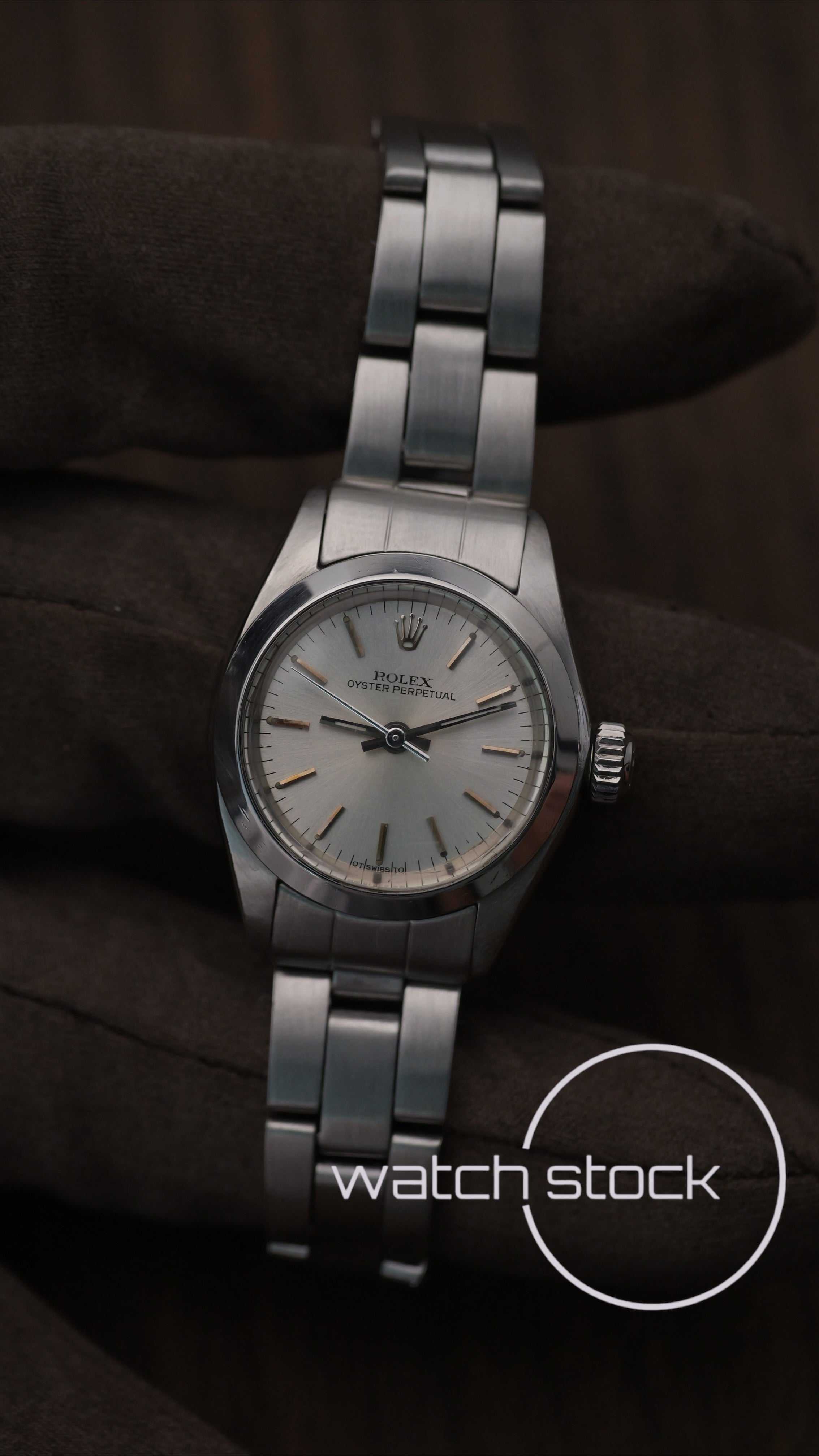 Rolex oyster perpetual lady 24mm ref6718 con garanzia