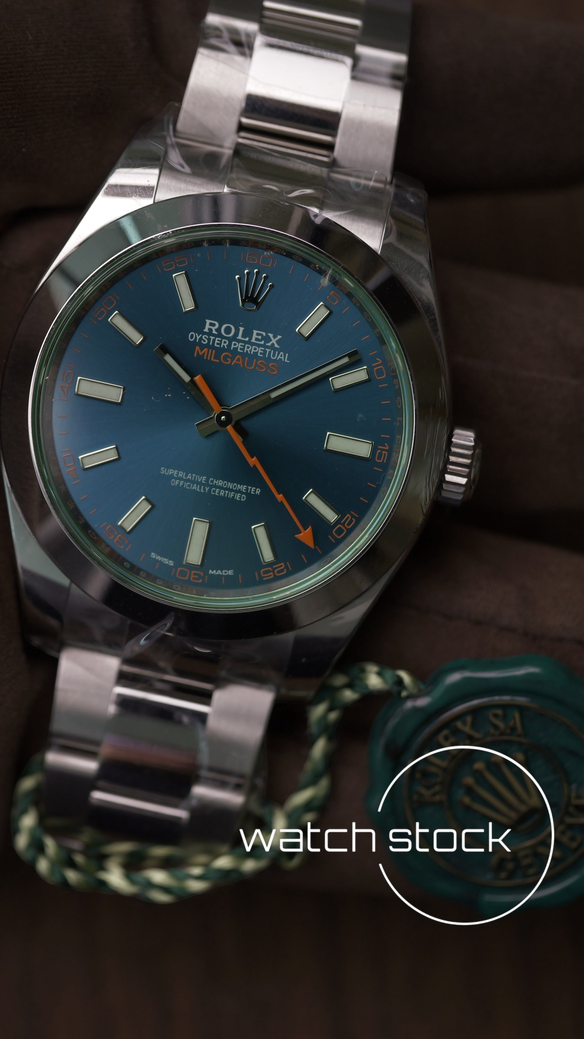 Rolex oyster perpetual Milgauss ref. 116400GV 2022 NOS NEW