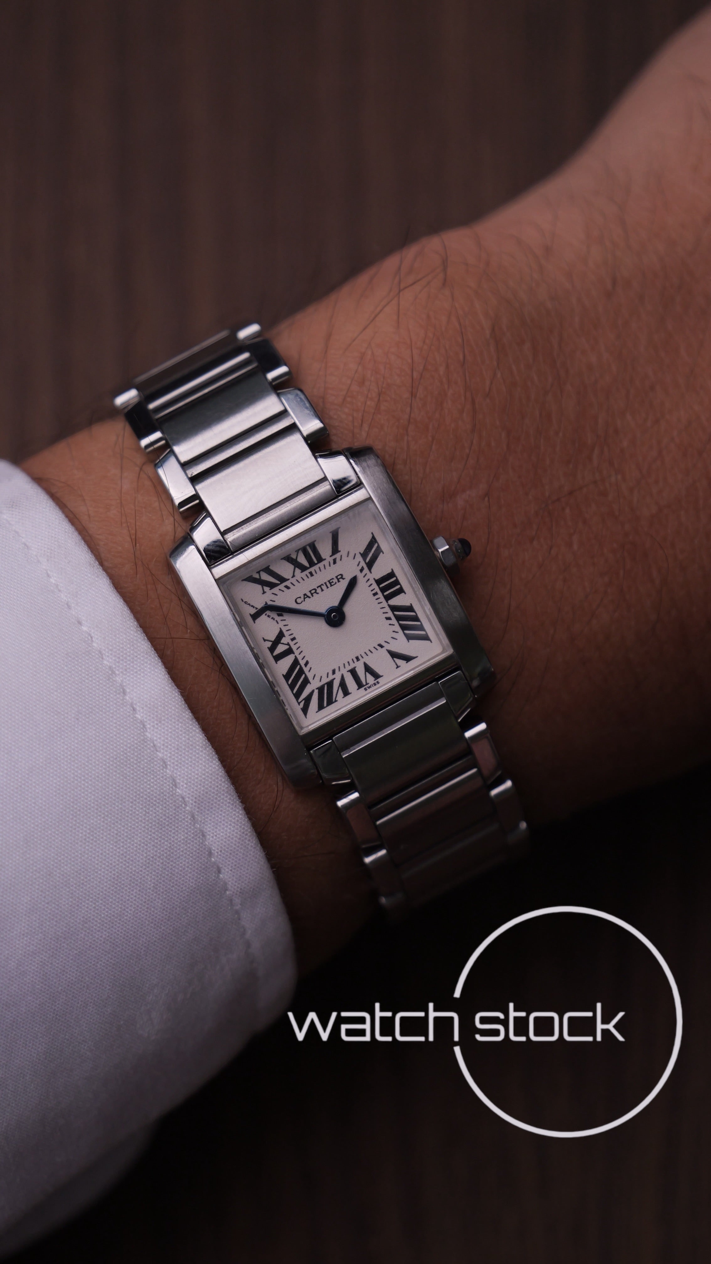 Cartier Tank Francaise Small ref.2300 + Box