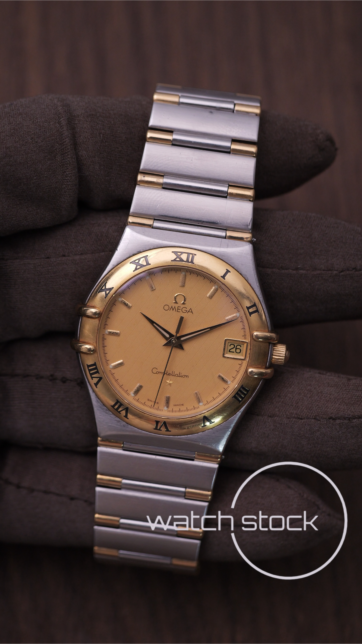 Omega constellation day-date 32mm two-tone Full set