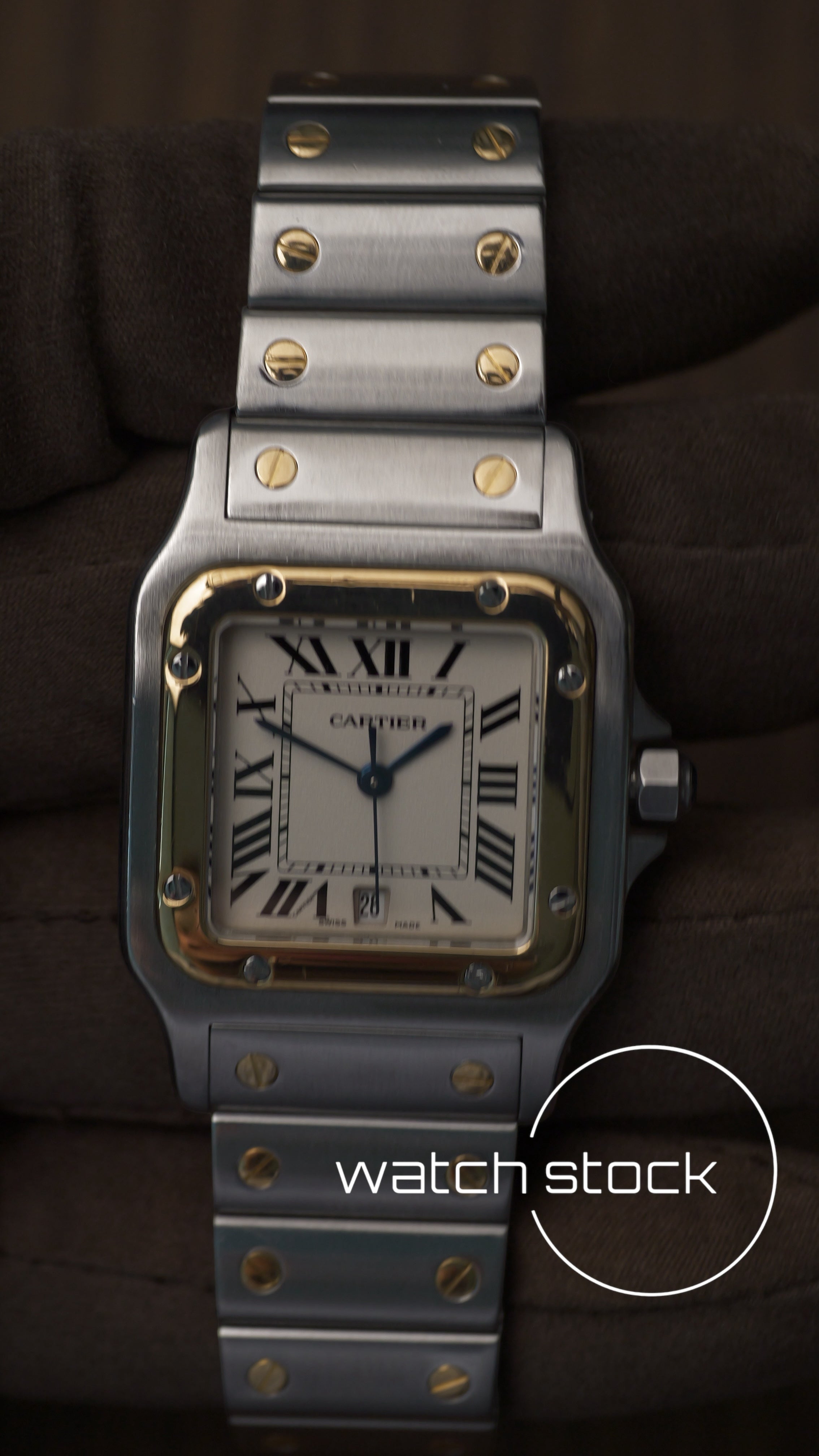 Cartier santos galbee 29x41mm ref.187901 Men size