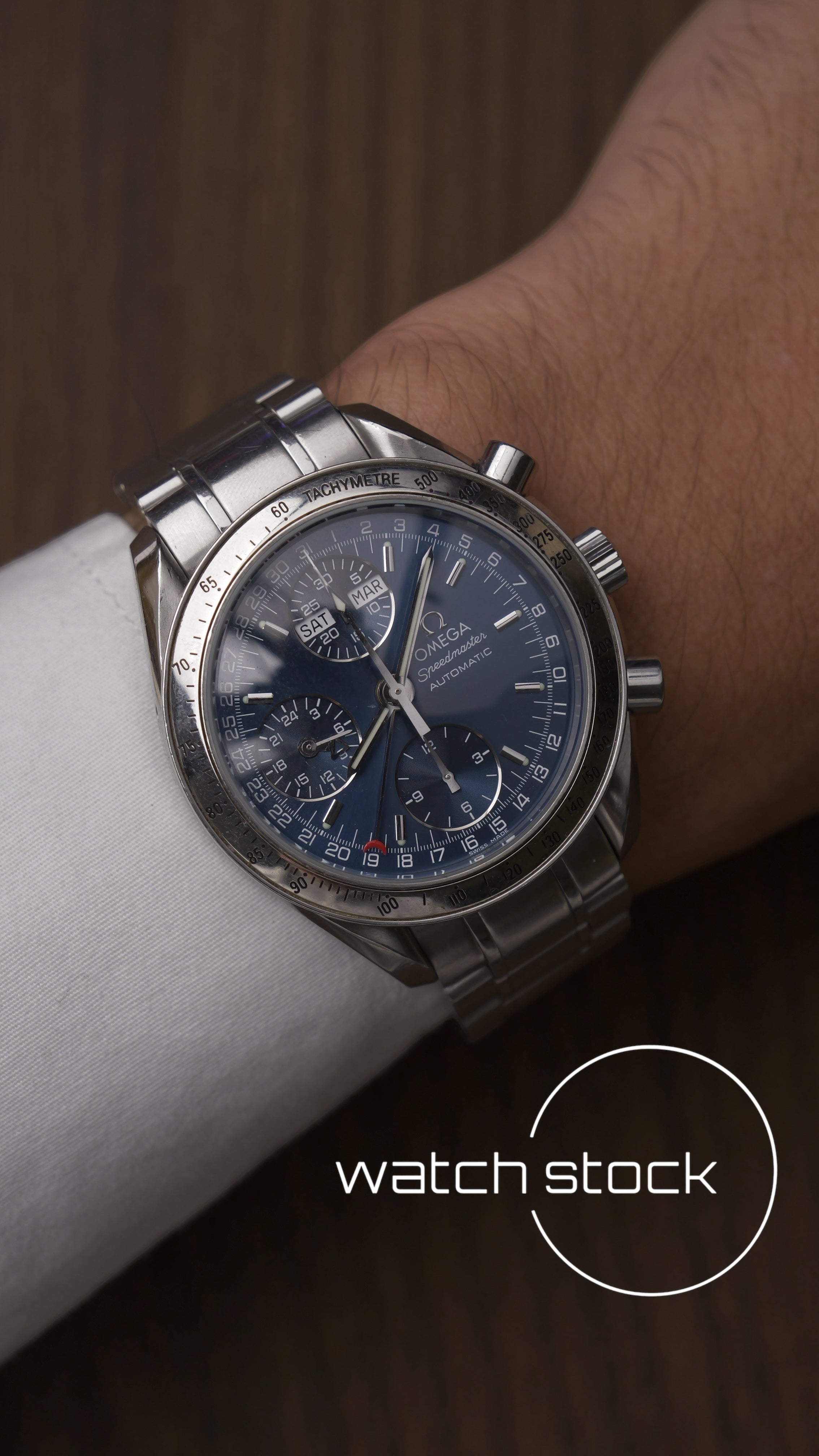 Omega speedmaster triple date 39mm APPENA REVISIONATO Ref. 175.0054 automatic