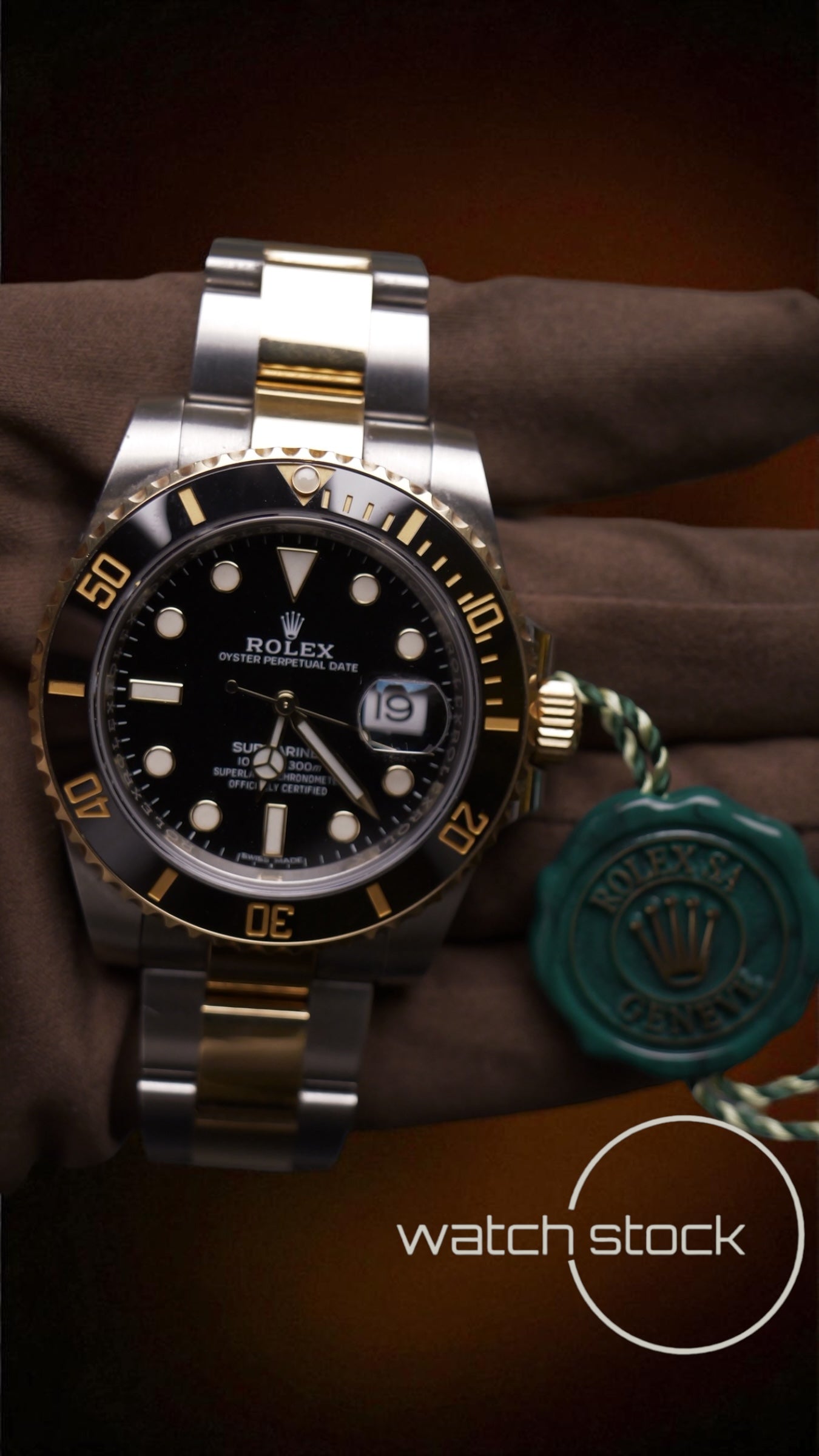 Rolex submariner data 41mm ref.116613LN two-tone 2020