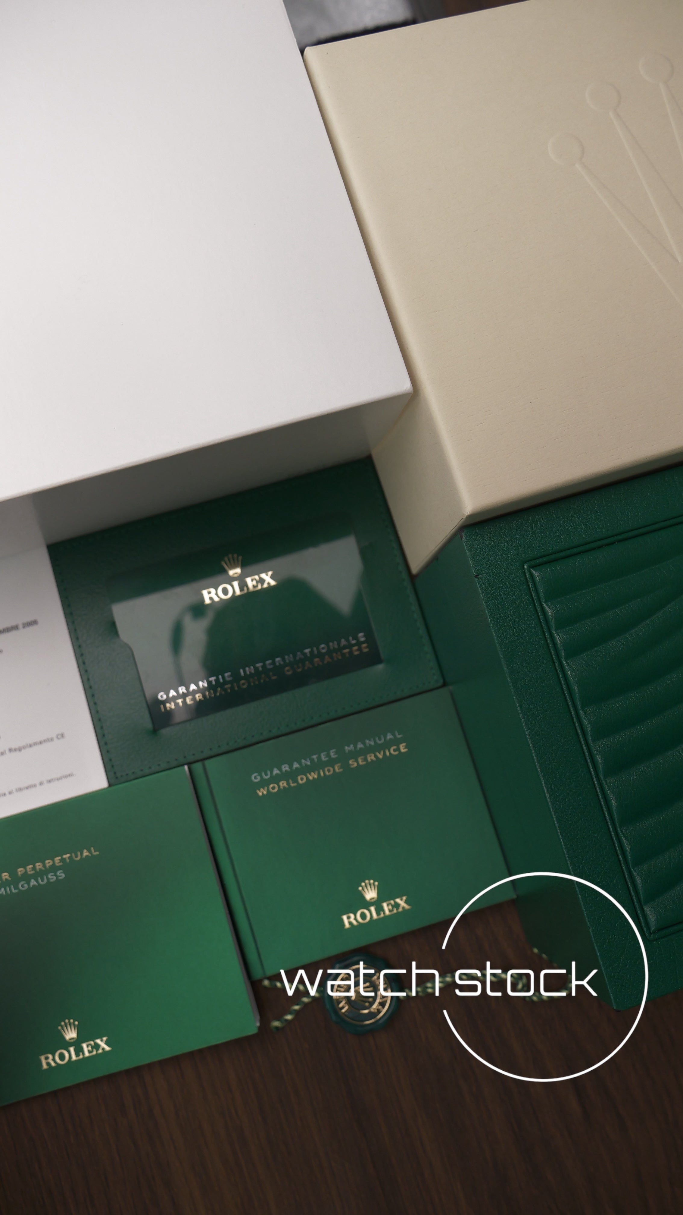 Rolex oyster perpetual Milgauss ref. 116400GV 2022 NOS NEW