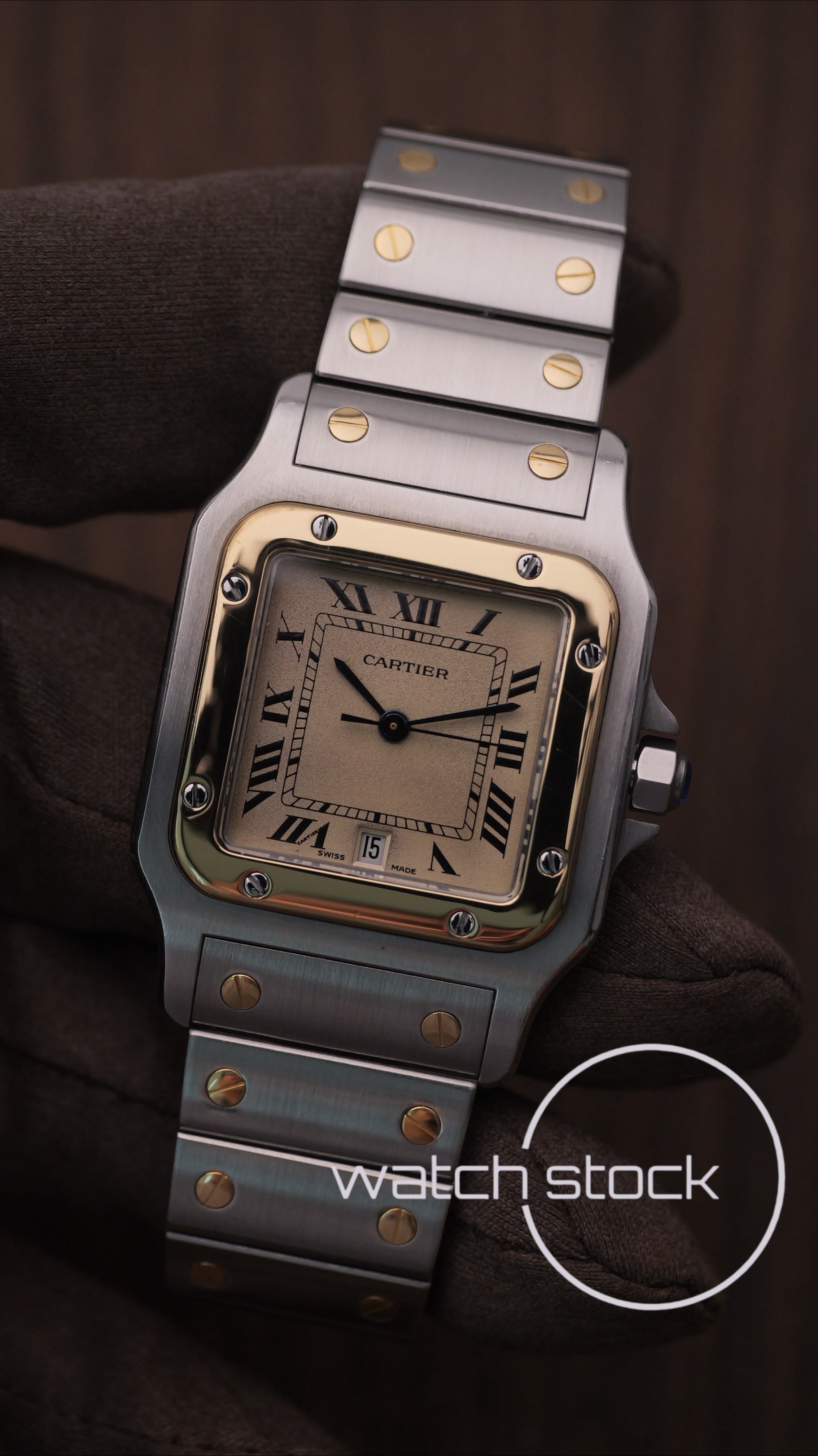 Cartier santos galbee 29x41mm Ref. 187901