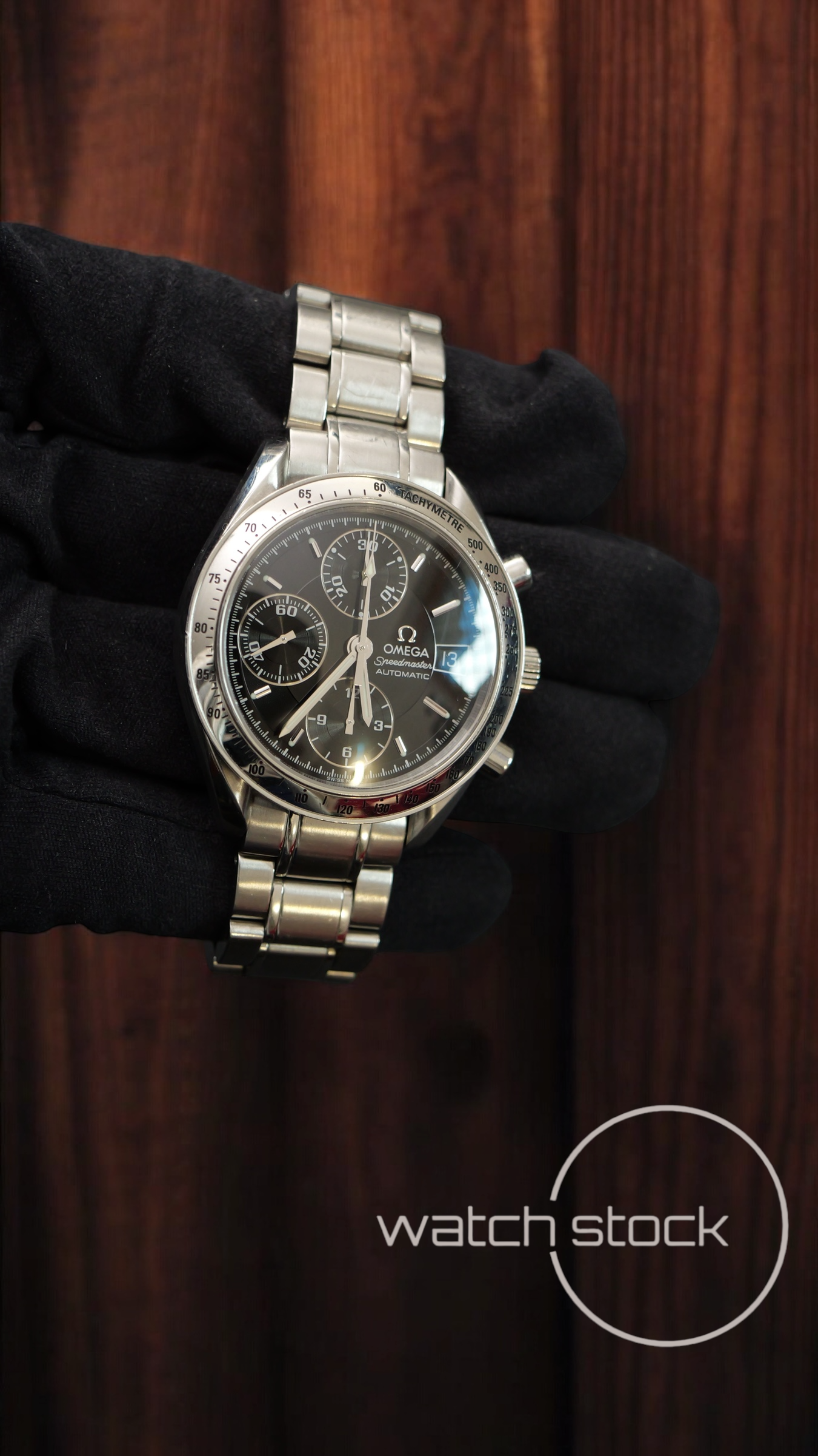 Omega speedmaster date (39mm) condizioni eccezionali Ref. 3513.50 automatic black dial