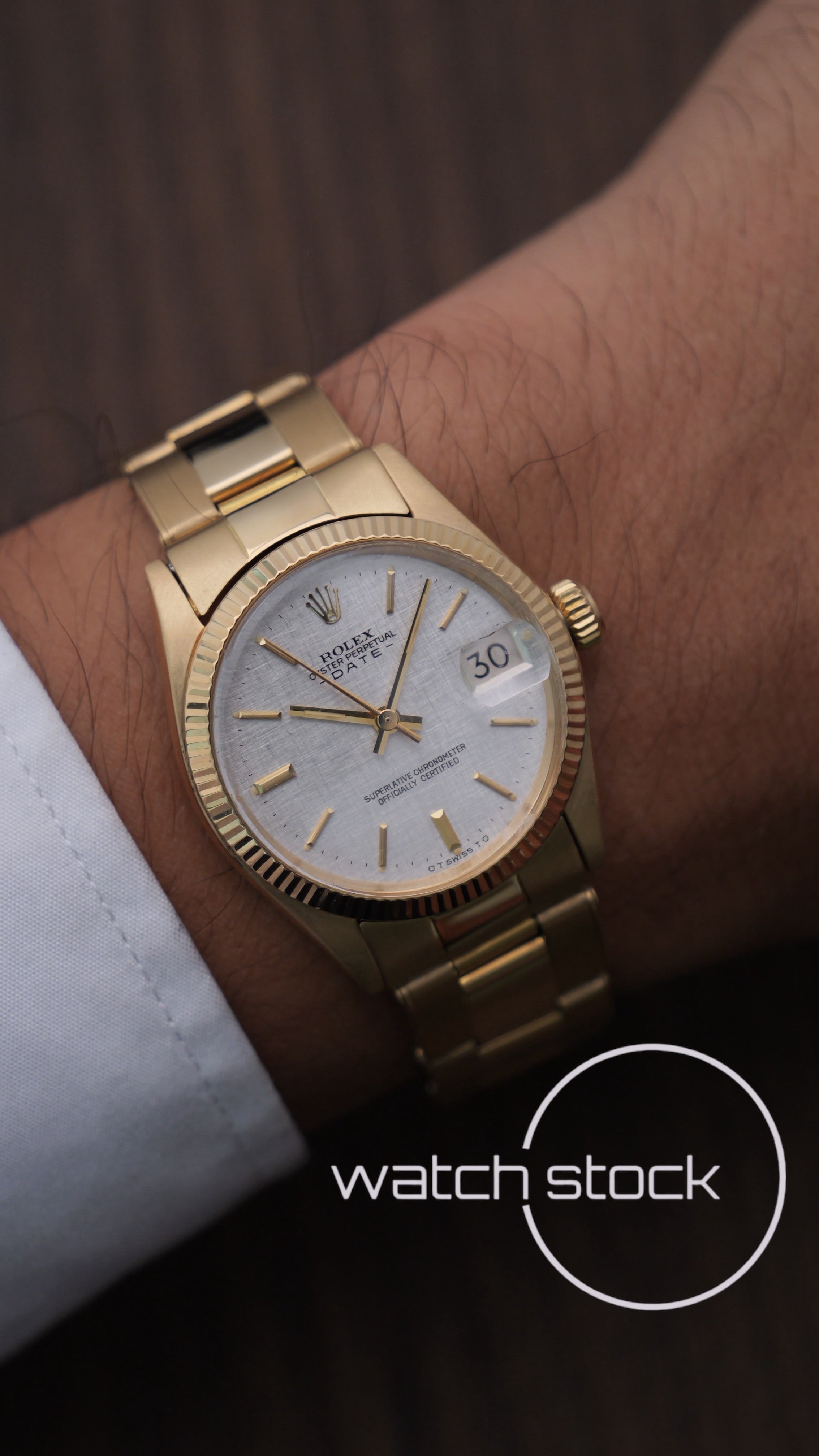 Rolex Datejust 31mm ref.6827 full gold