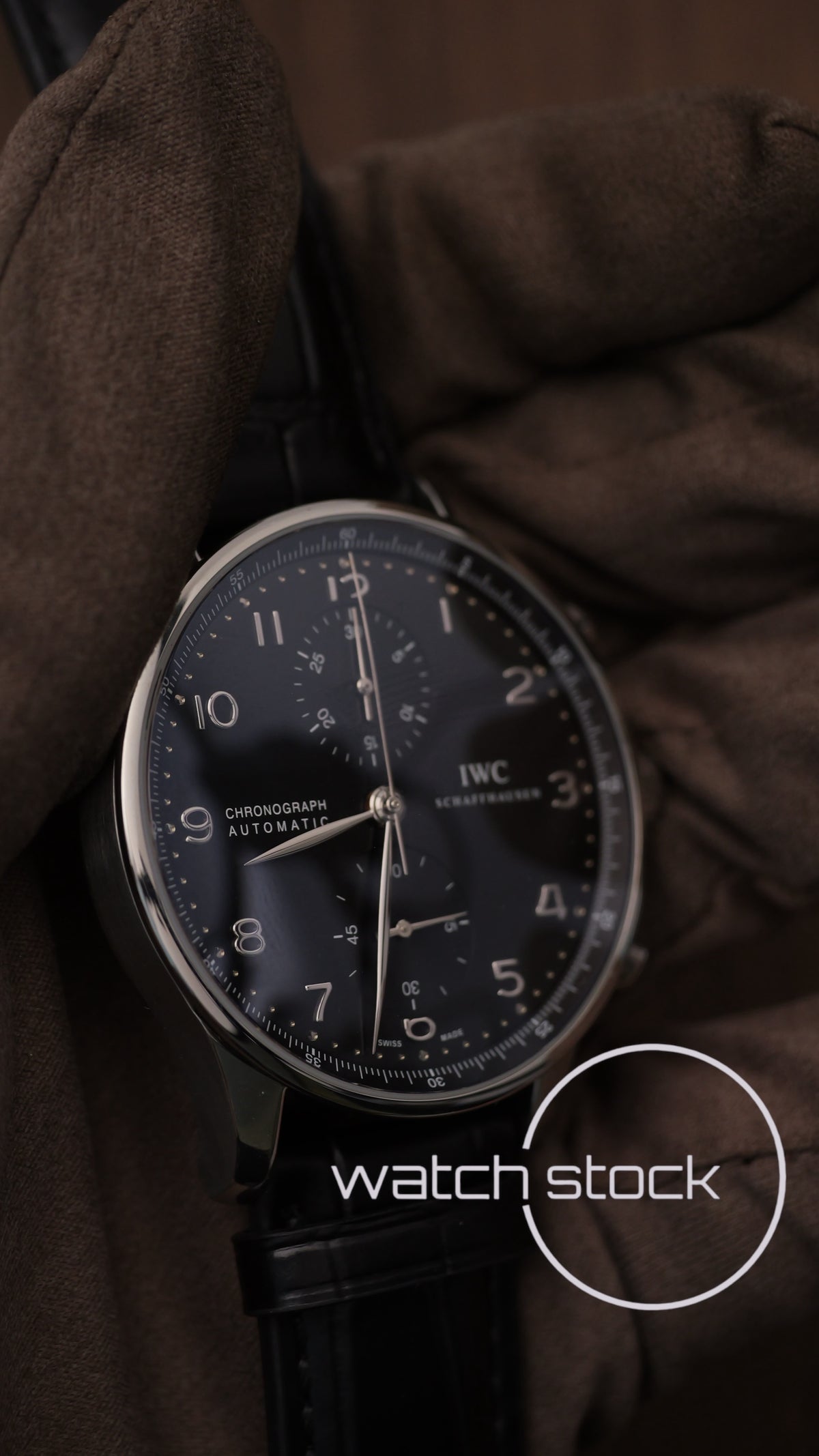 IWC Portoghese black dial Ref.IW371447 2016