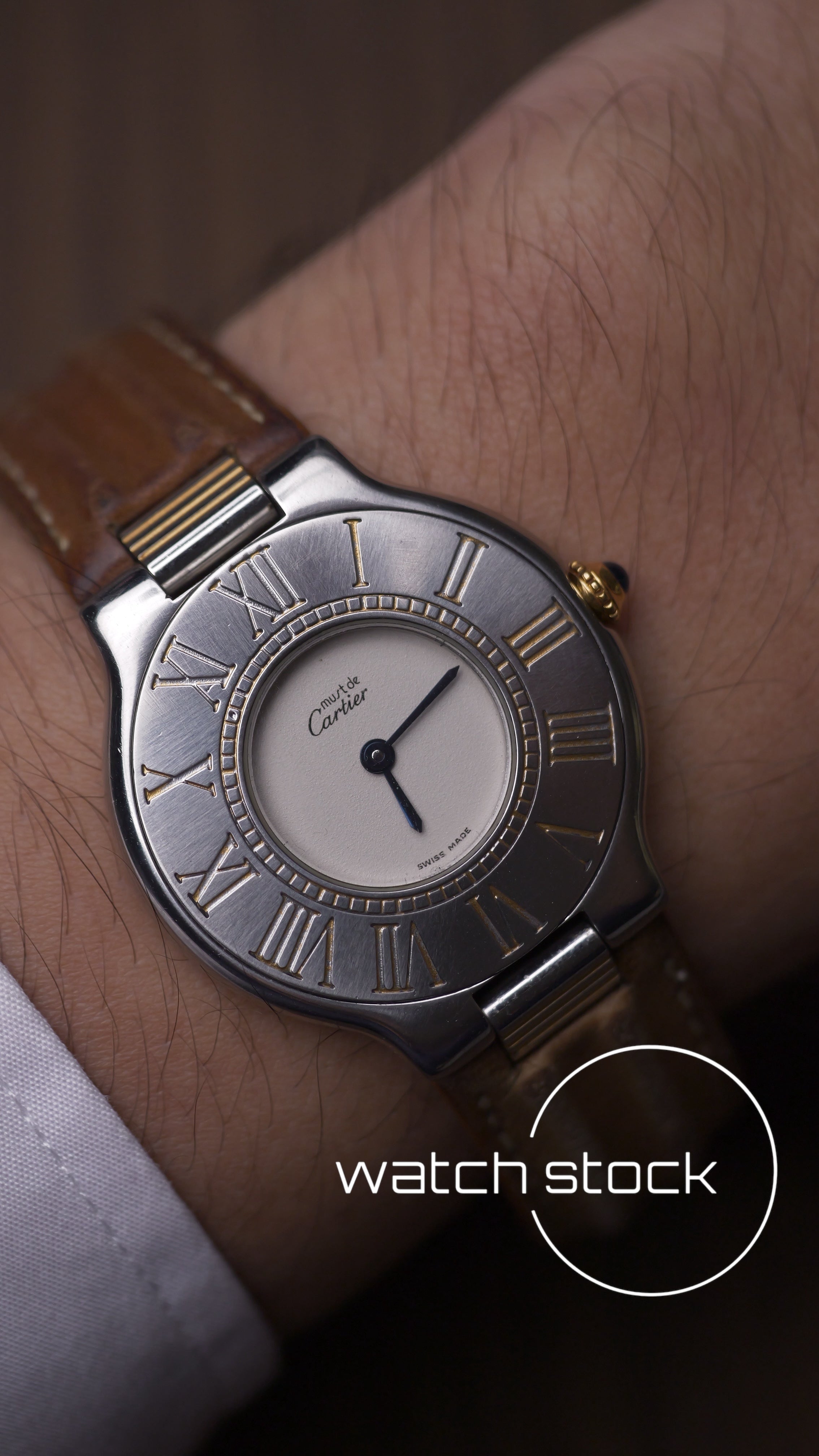 Cartier 21 unisex 31mm ref.1330