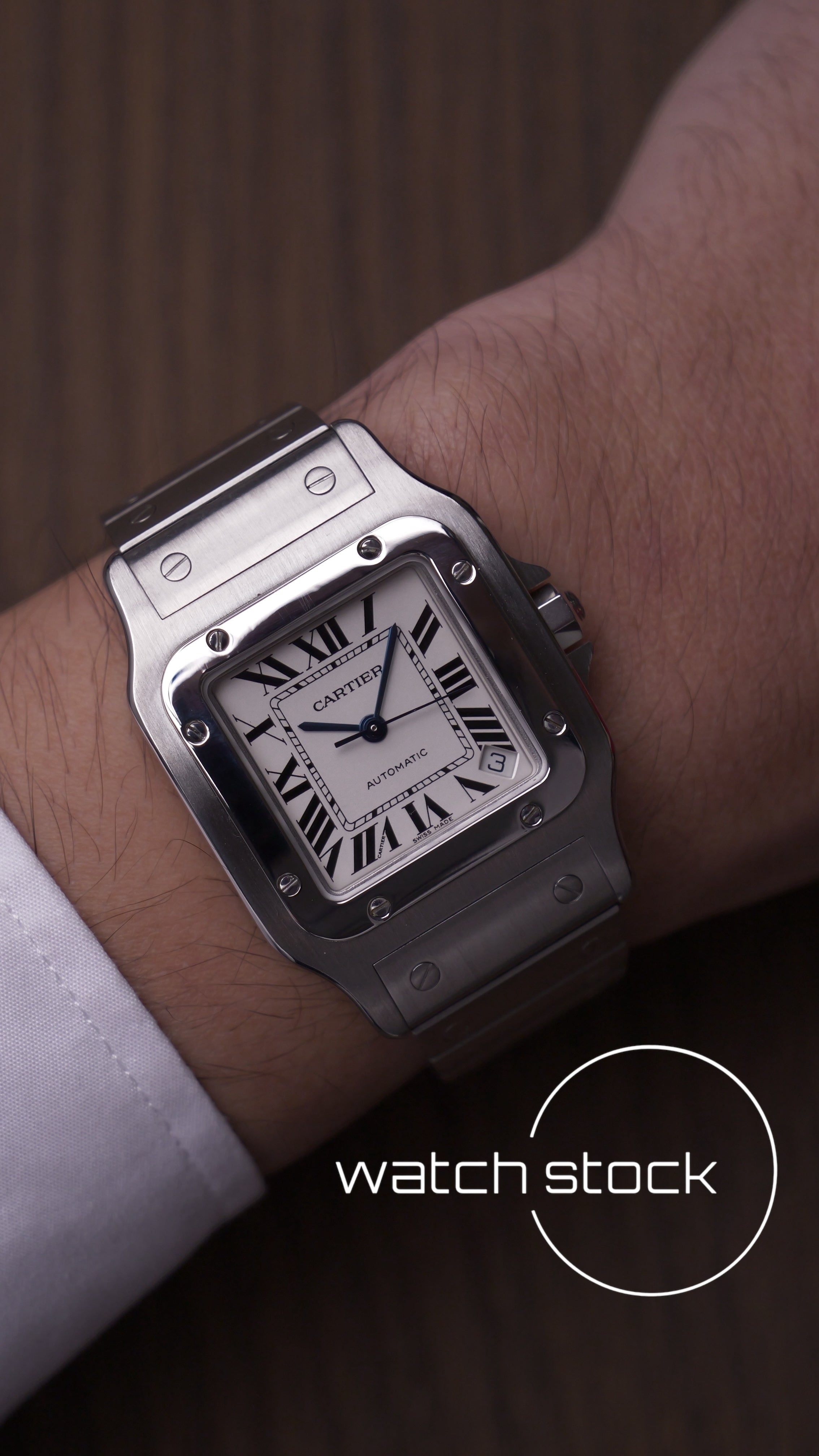 Cartier santos XL ref.2823 Automatic 32x45mm Full set