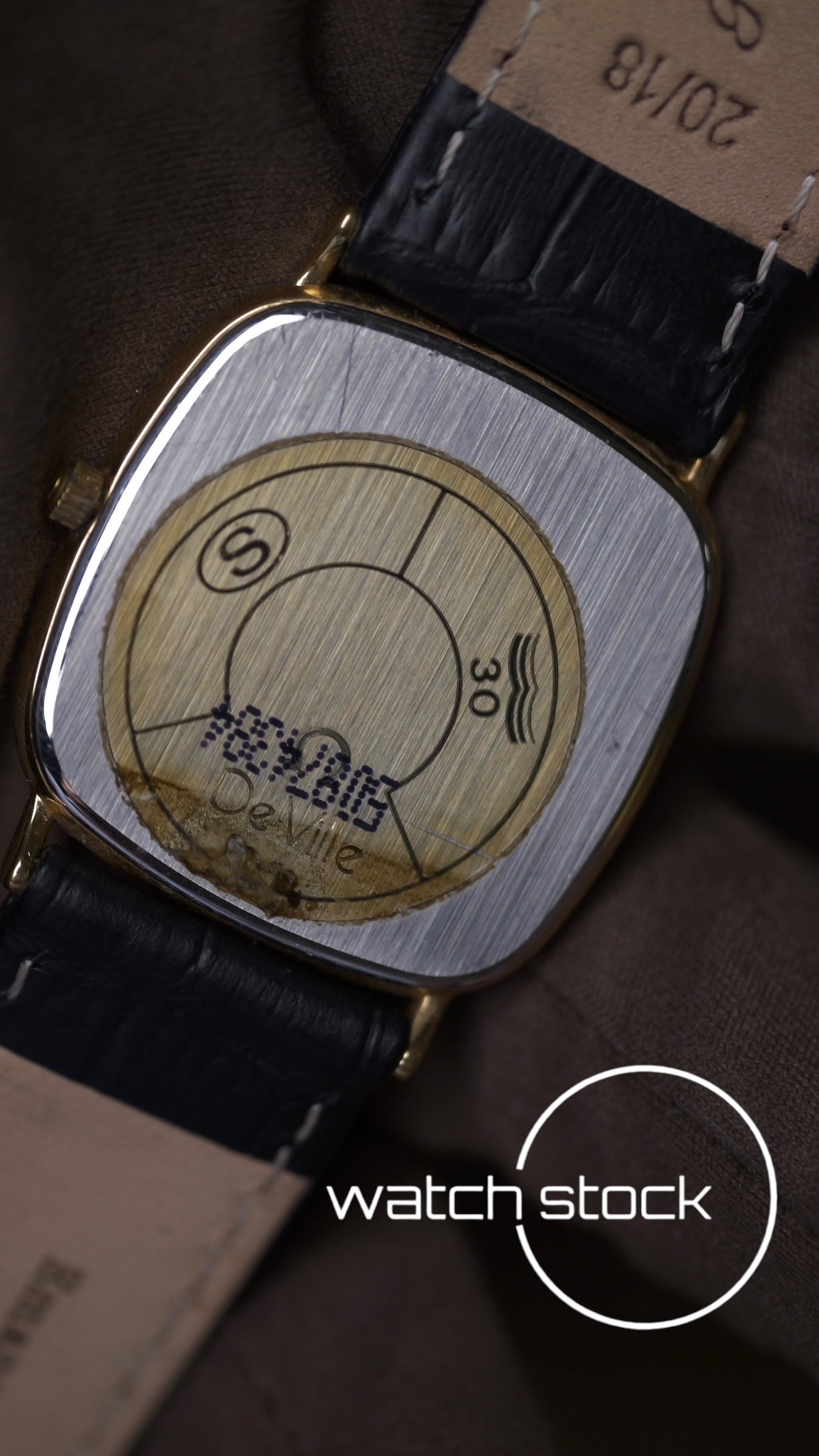 Omega De ville vintage 34mm placcato oro