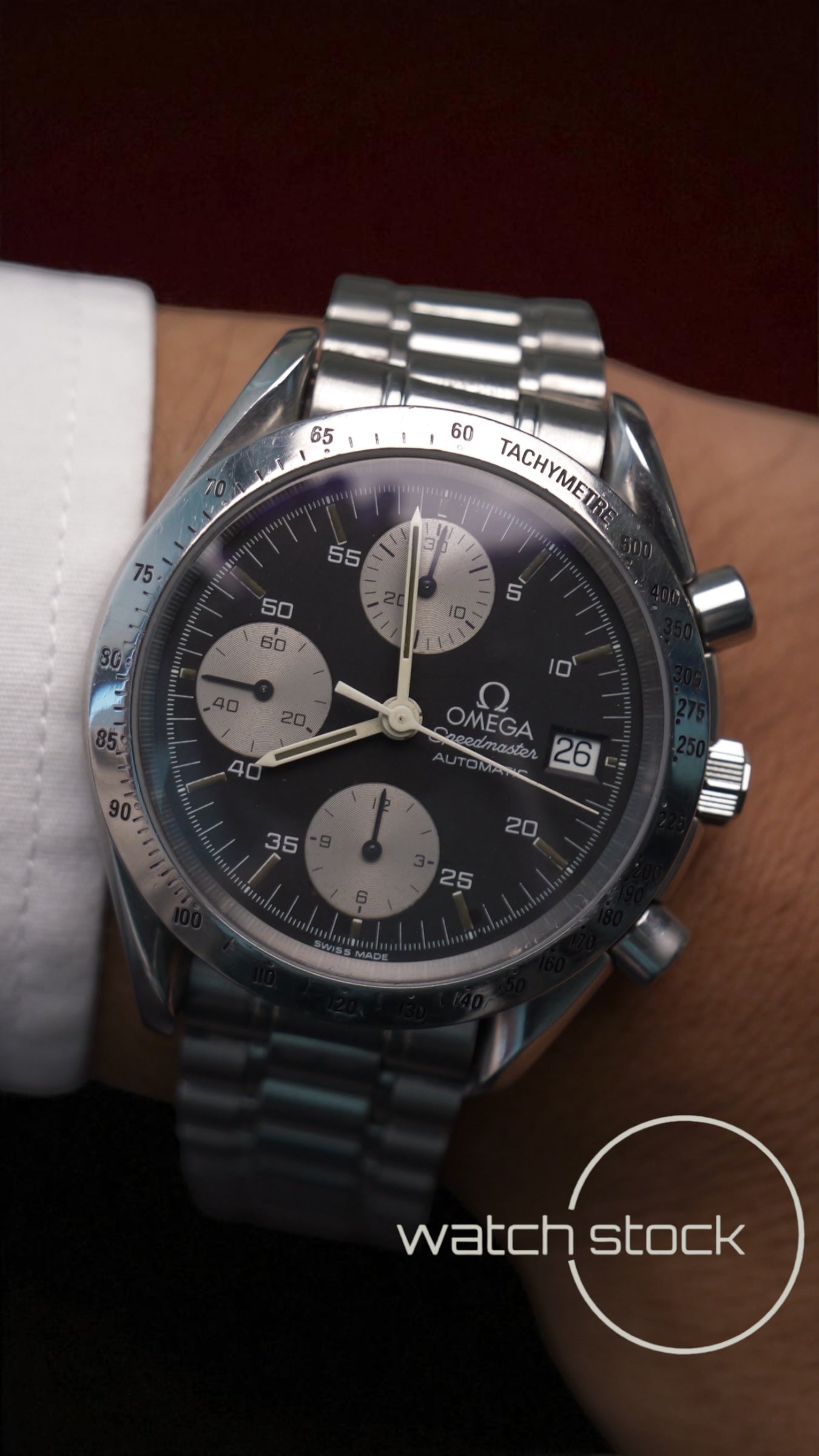 Omega speedmaster date panda 39mm Ref. 3511.50 FULL SET automatic
